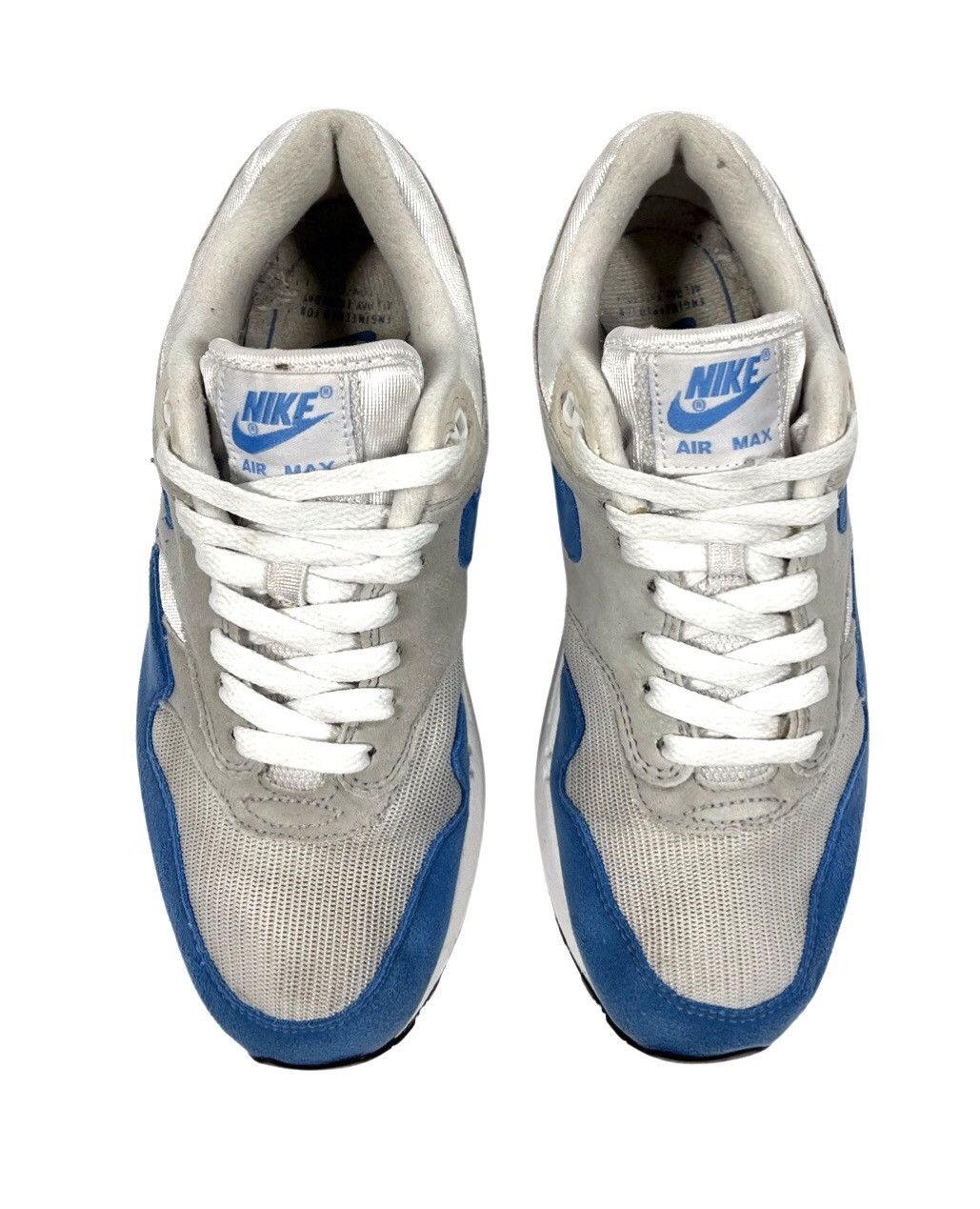 Nike Nike Air Max 1 Essential White University Blue Size US 7 / IT 37 - 5 Thumbnail