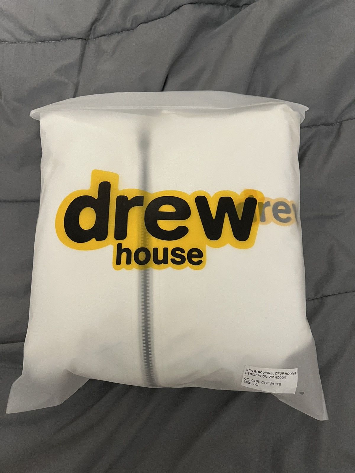 Drew House Drew House Squirrel Zipup Hoodie Size Small White New | Grailed