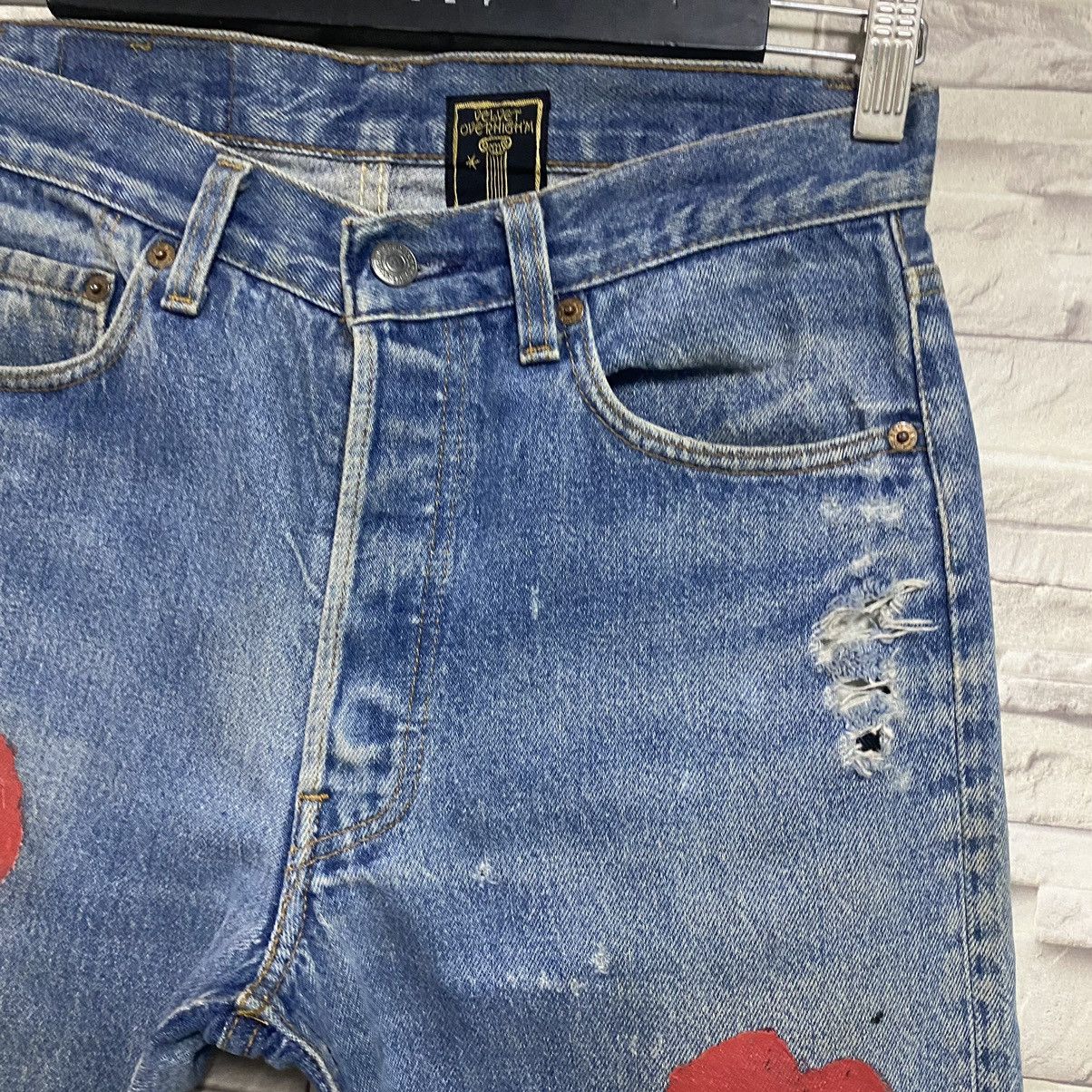 Levi's VELVET OVERHIGH'M DMX x LEVIS Monroe Portrait Reworked Jeans Size US 29 - 9 Thumbnail