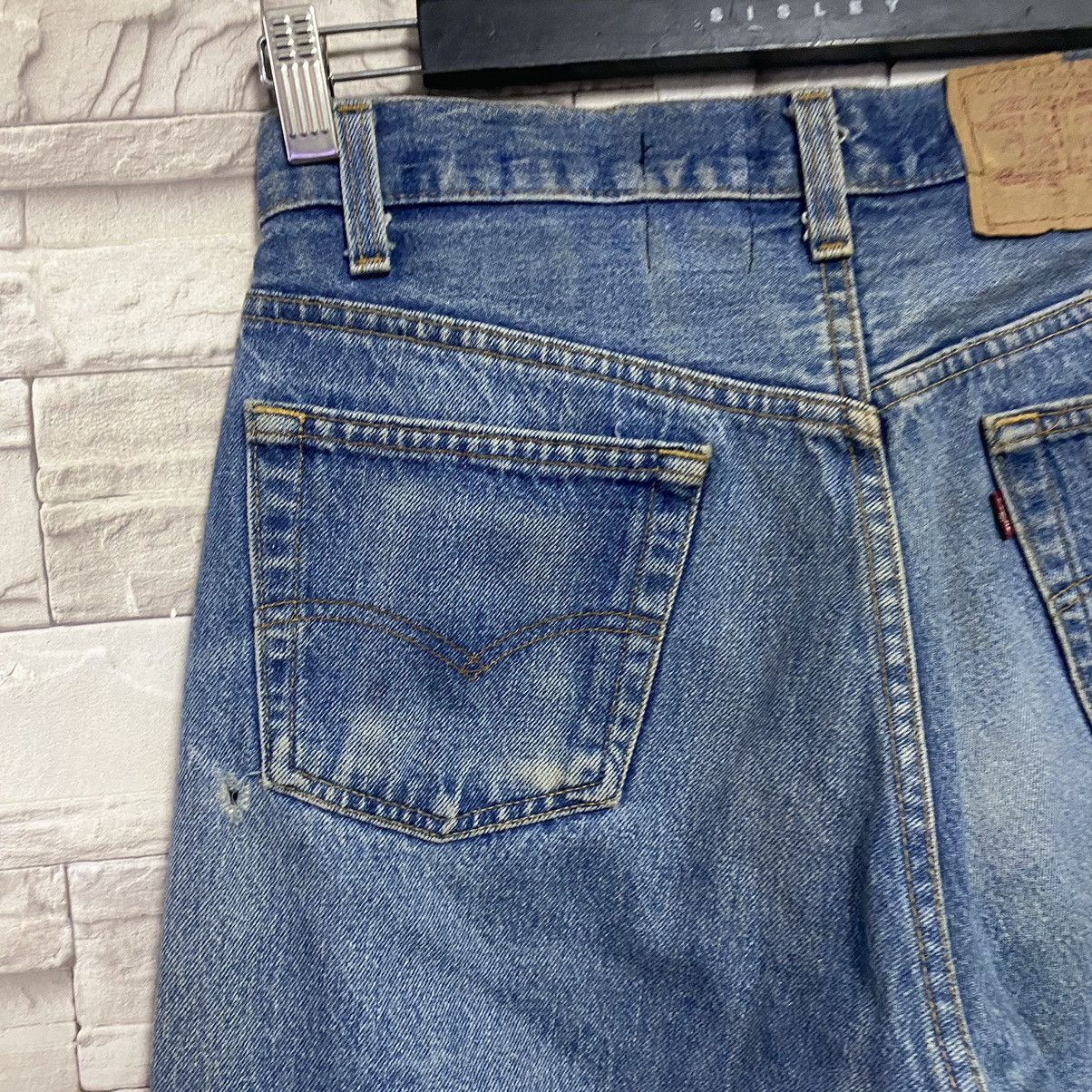 Levi's VELVET OVERHIGH'M DMX x LEVIS Monroe Portrait Reworked Jeans Size US 29 - 16 Thumbnail