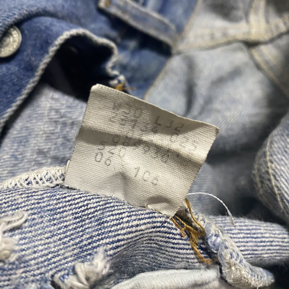 Levi's VELVET OVERHIGH'M DMX x LEVIS Monroe Portrait Reworked Jeans Size US 29 - 20 Thumbnail