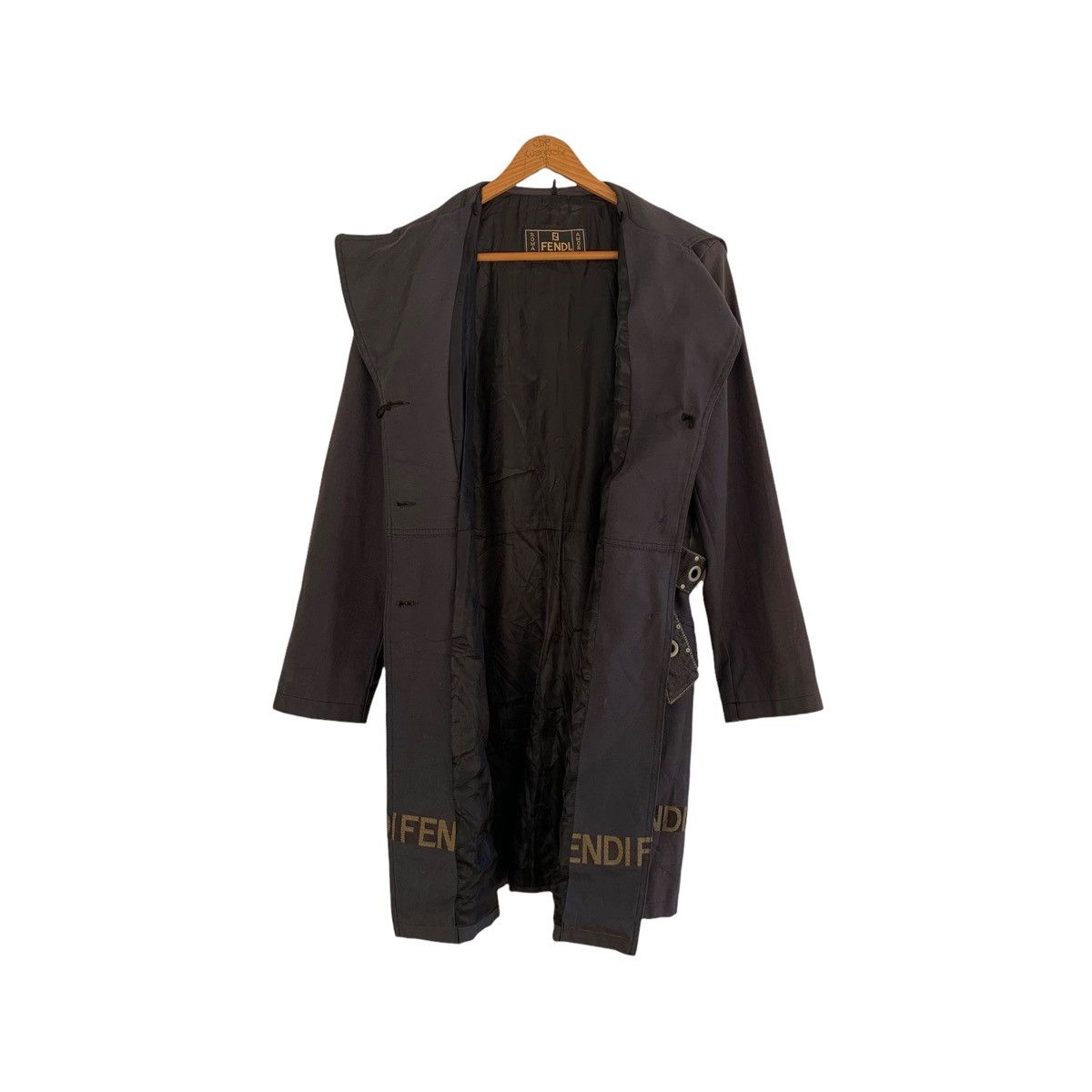 Fendi Vintage Fendi Jeans Roma Long Jacket Size S / US 4 / IT 40 - 3 Thumbnail