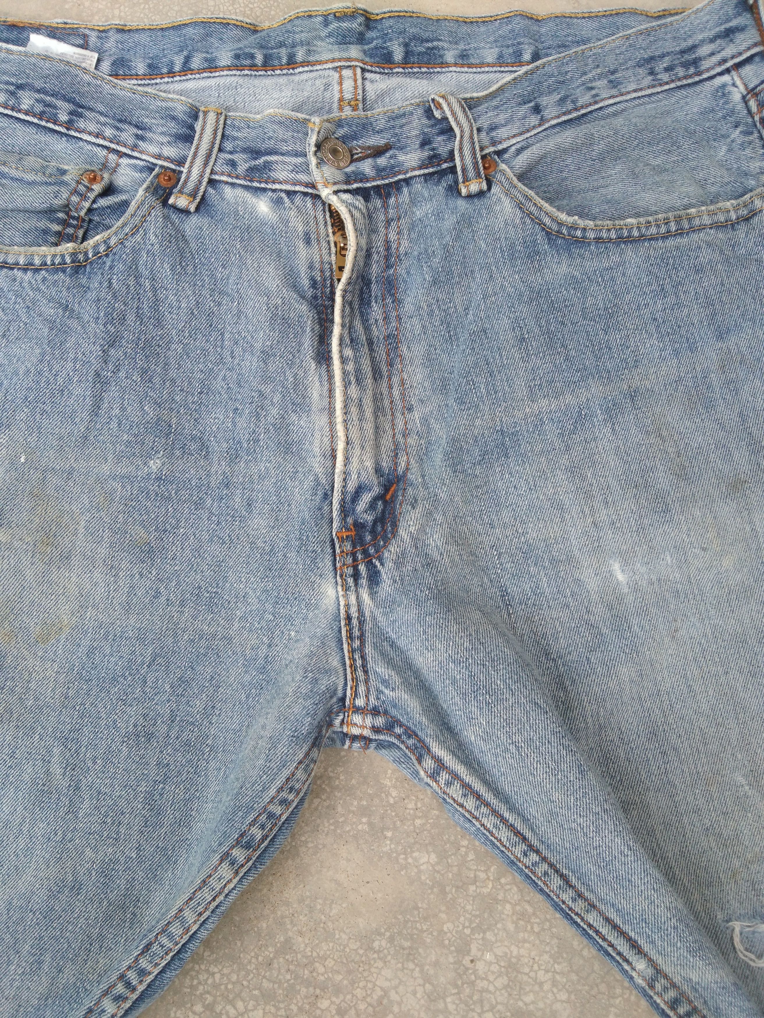 Levi's Vintage Levi's Jeans 505 Painter Distressed Denim 36x29 Size US 36 / EU 52 - 7 Thumbnail