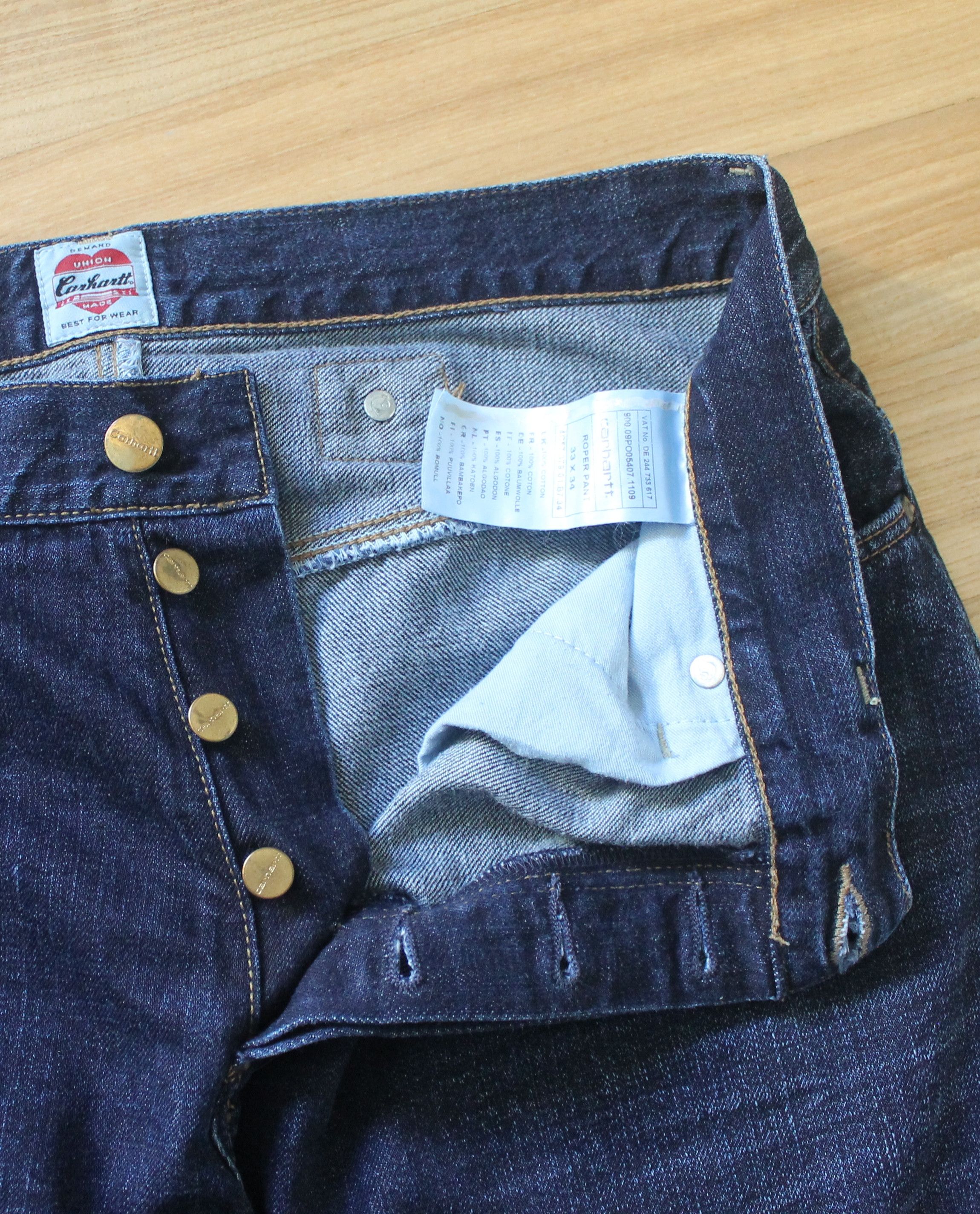 Carhartt Carhartt Roper Pant Selvedge Jeans Size US 33 - 7 Thumbnail