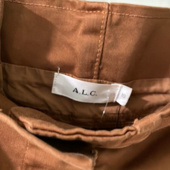 A.L.C. Light brown High Rise Pants Size 32" / US 10 / IT 46 - 3 Thumbnail