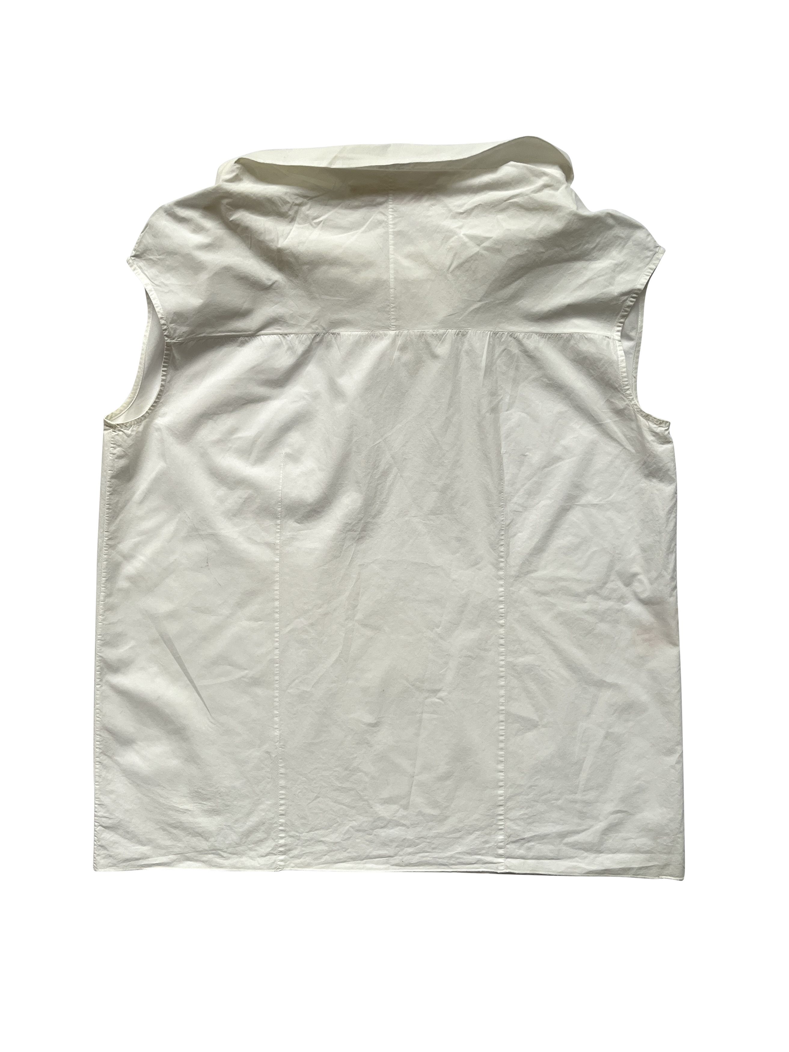 Marni ⚡️QUICK SALE⚡️Marni White Blouse Top with Bow Detail Size M / US 6-8 / IT 42-44 - 2 Thumbnail
