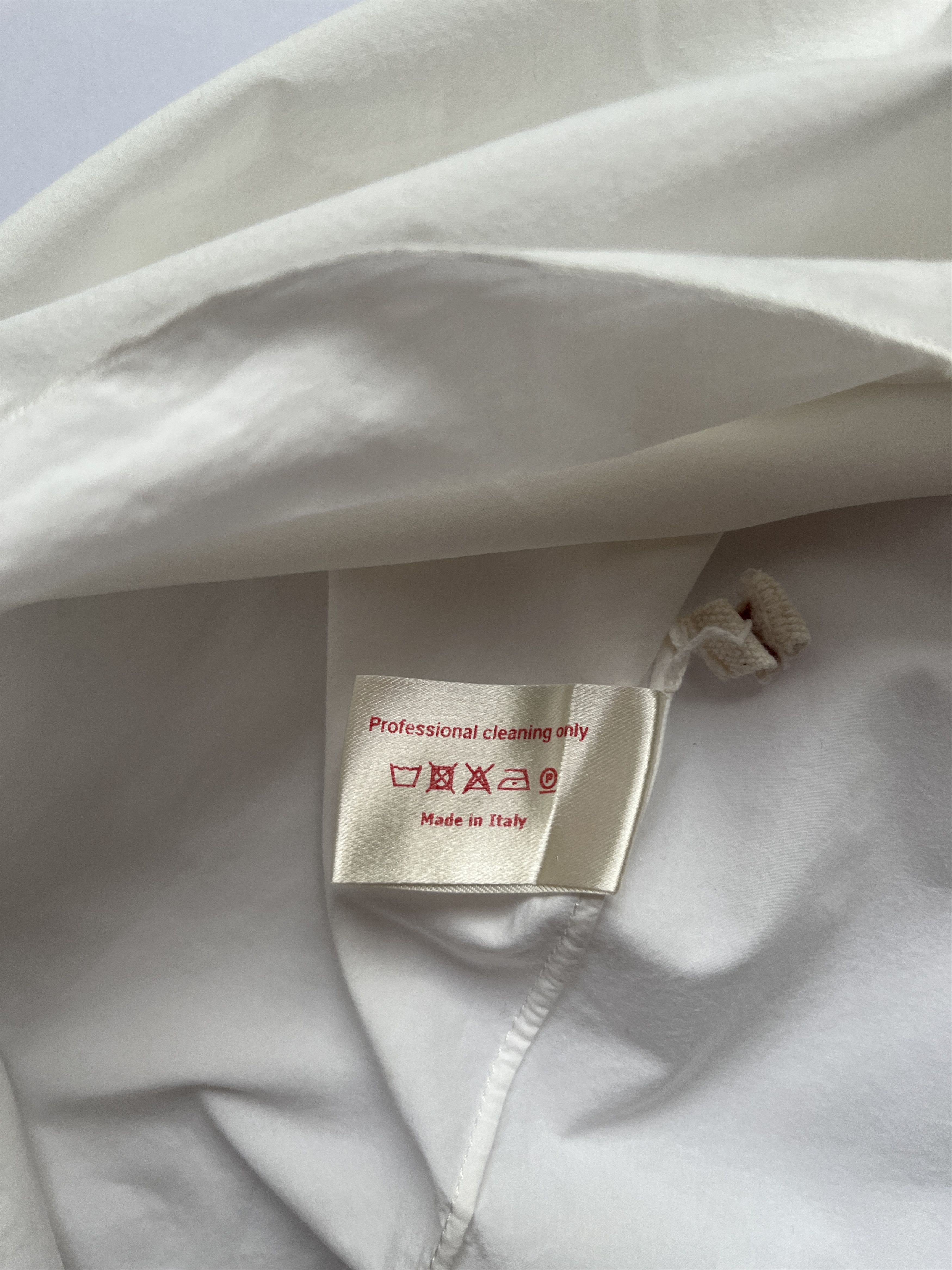 Marni ⚡️QUICK SALE⚡️Marni White Blouse Top with Bow Detail Size M / US 6-8 / IT 42-44 - 5 Thumbnail