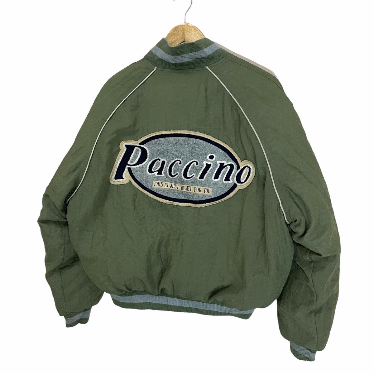 Japanese Brand × Sports Specialties 💥 90s PACCINO REVERSIBLE PUFFER ZIPPER JACKET Size US M / EU 48-50 / 2 - 2 Thumbnail