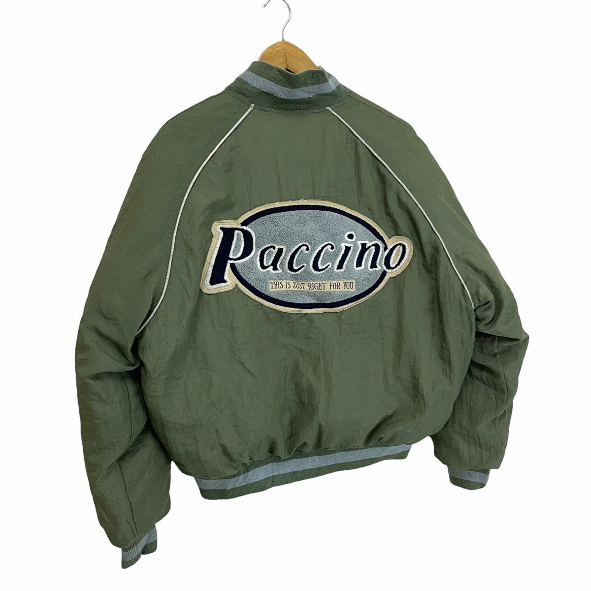 Japanese Brand × Sports Specialties 💥 90s PACCINO REVERSIBLE PUFFER ZIPPER JACKET Size US M / EU 48-50 / 2 - 3 Thumbnail