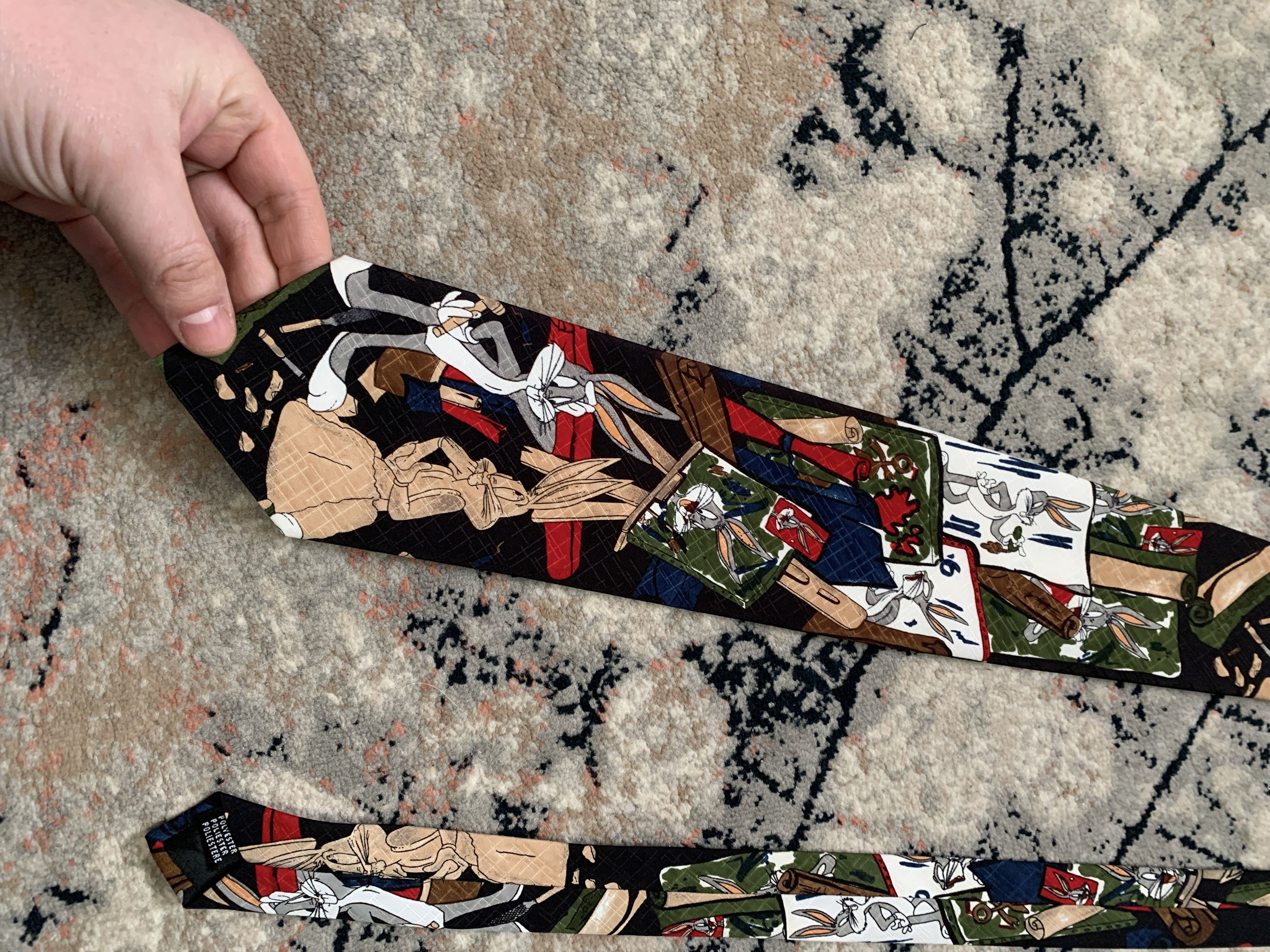 Vintage Looney Tunes Vintage Tie Size ONE SIZE - 2 Thumbnail