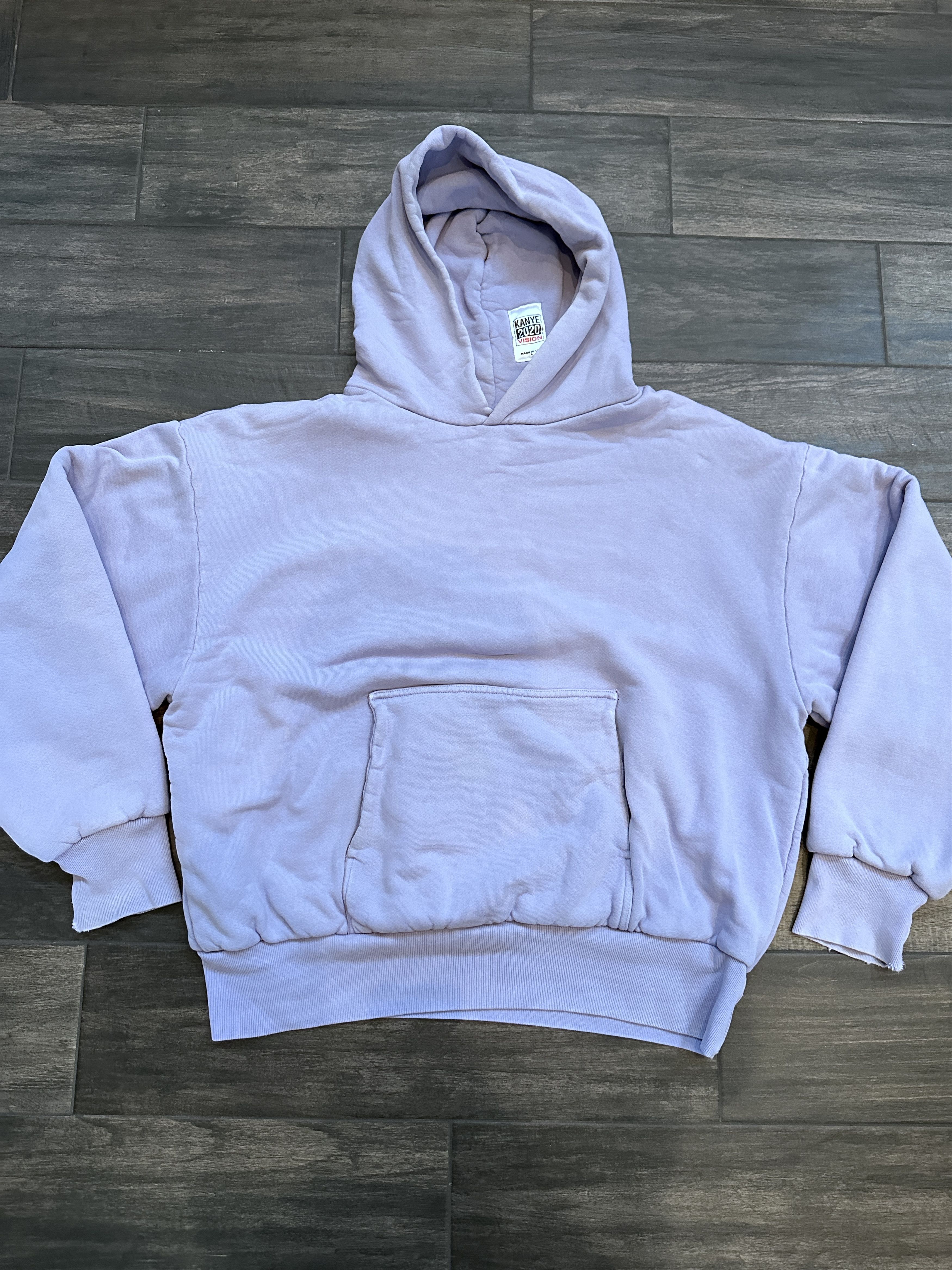Kanye West Kanye 2020 Vision Double Layered Hoodie Purple Size US L / EU 52-54 / 3 - 1 Thumbnail
