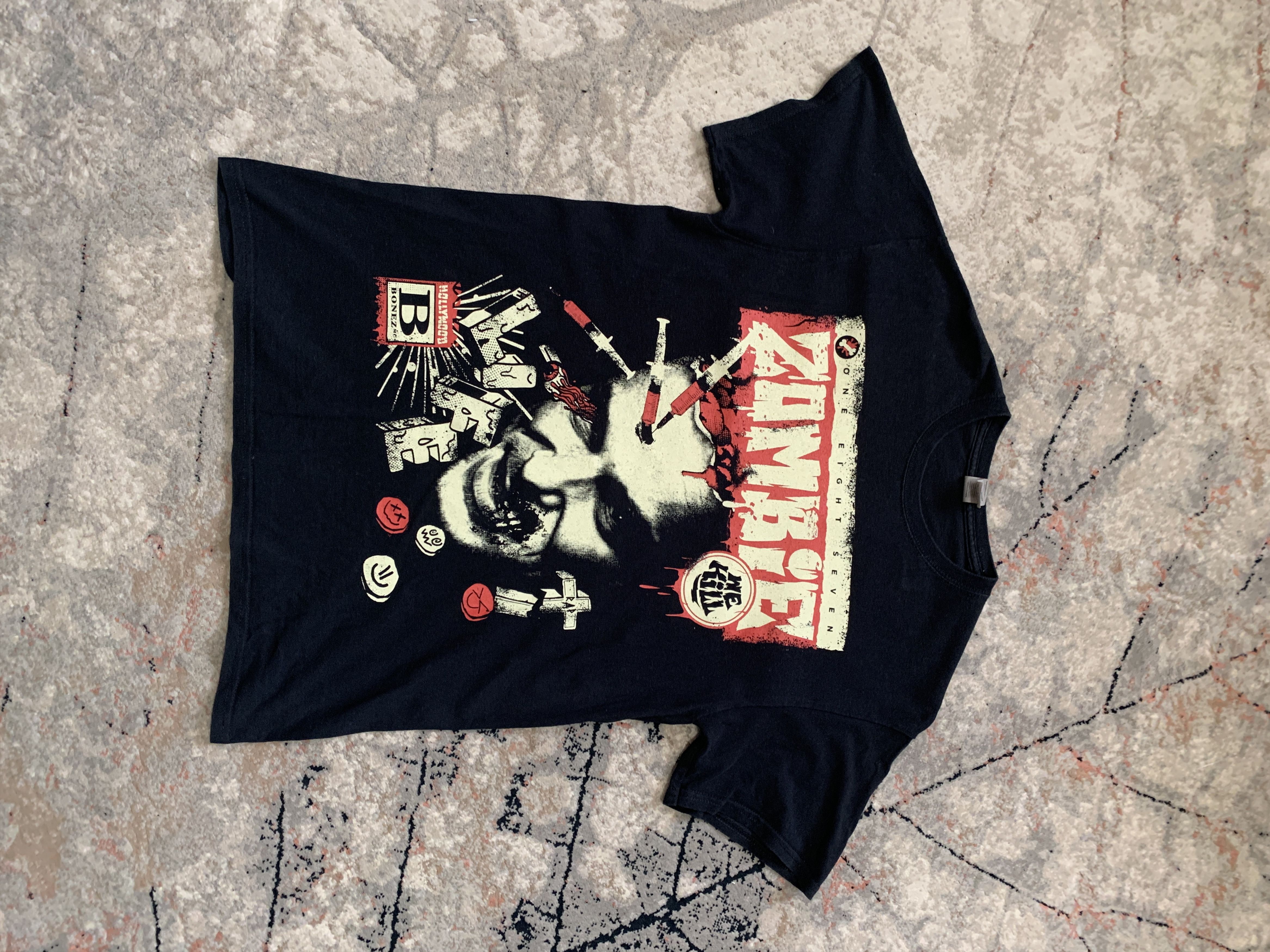 Gildan One Eight Seven Zombie T-Shirt Size US M / EU 48-50 / 2 - 2 Thumbnail
