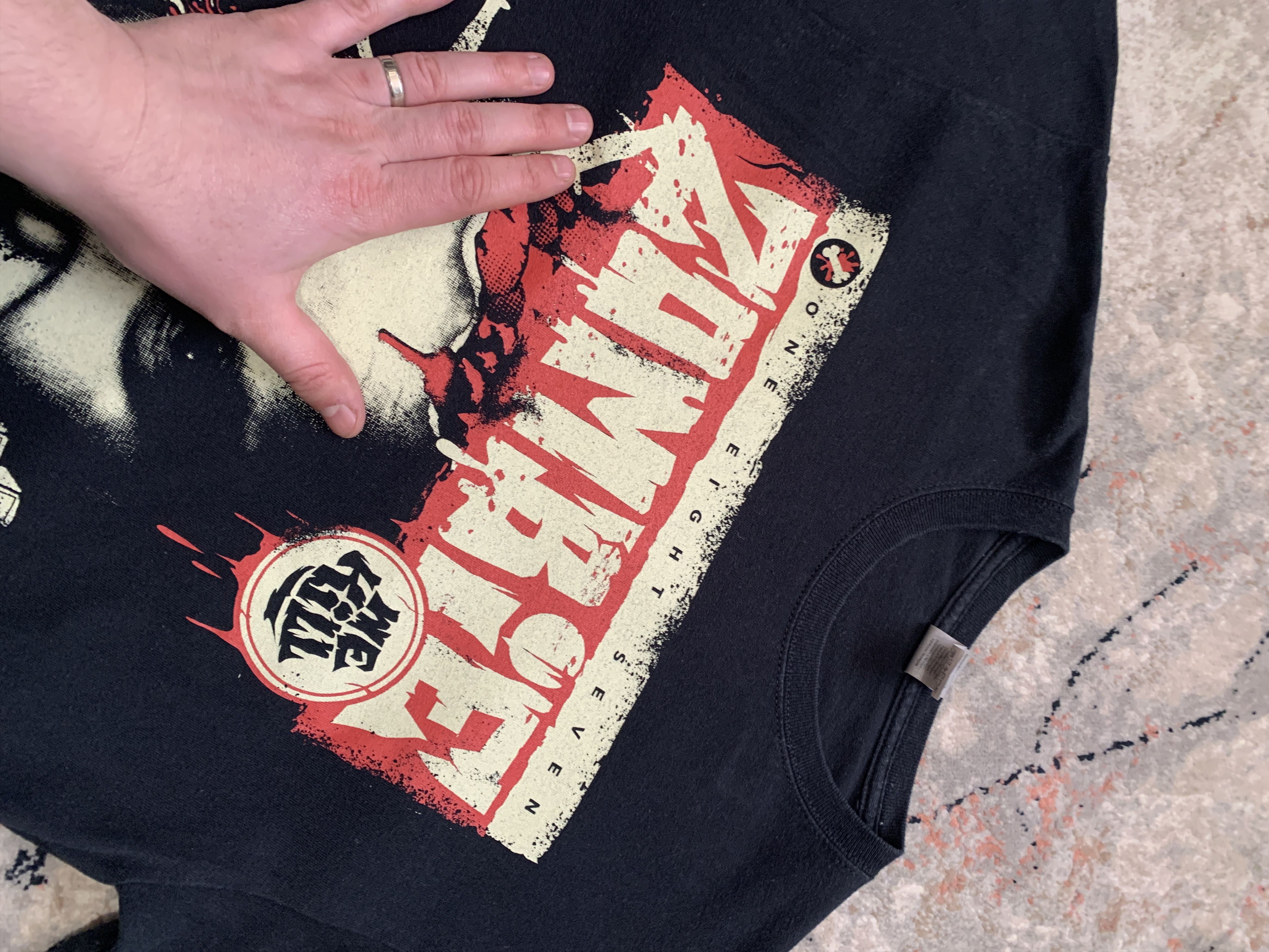 Gildan One Eight Seven Zombie T-Shirt Size US M / EU 48-50 / 2 - 4 Thumbnail