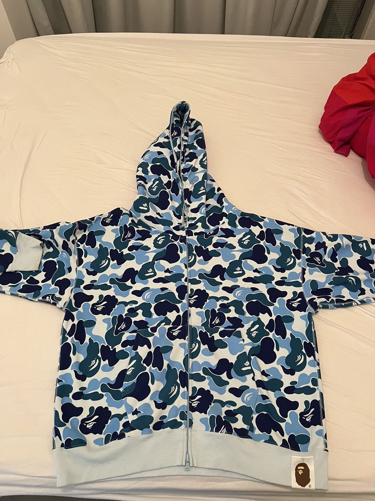 Bape ABC Camo Giant Full Zip Hoodie | Grailed