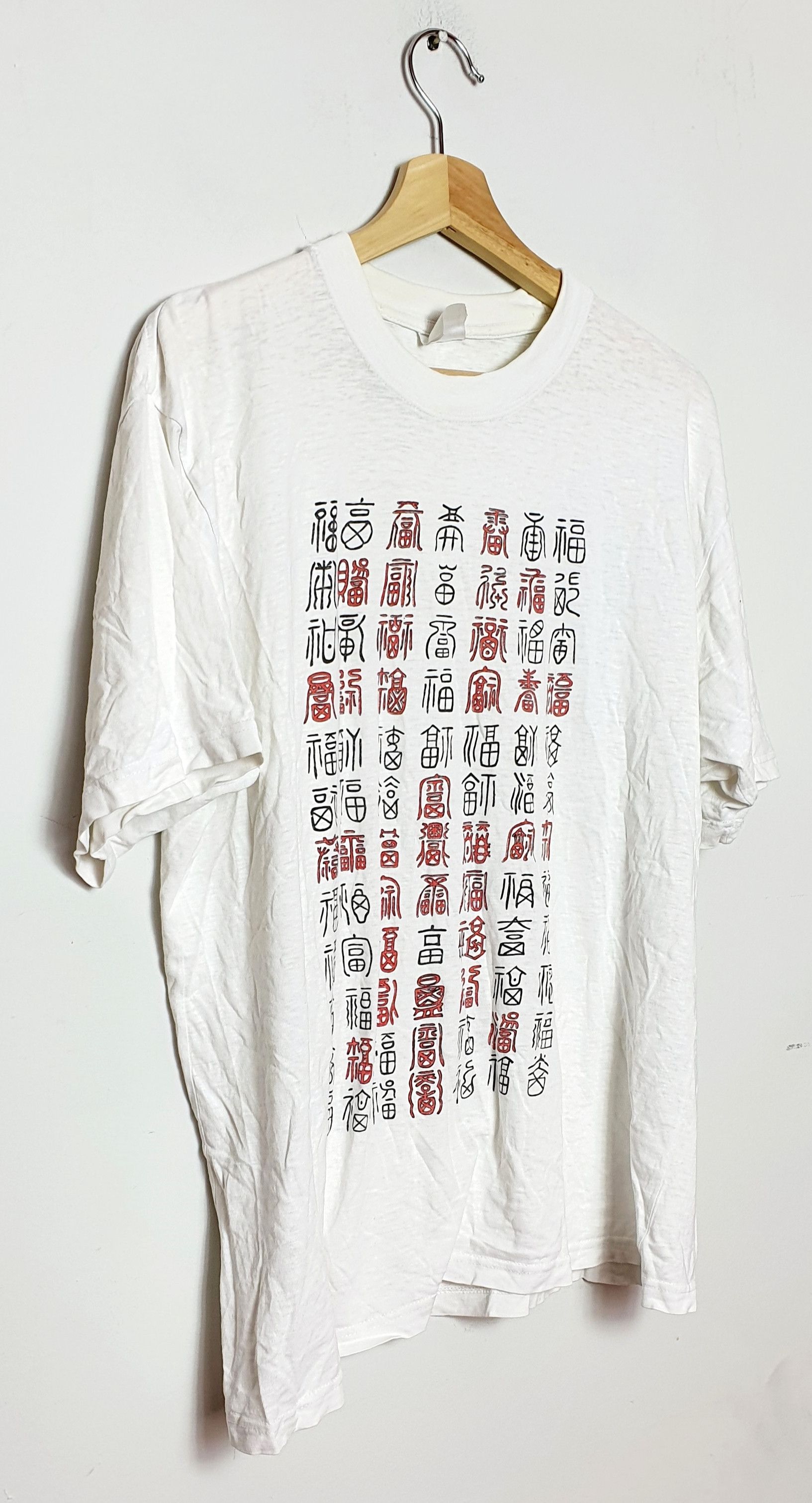 Vintage Aztec Alphabet Antic Vintage T-shirt Size US L / EU 52-54 / 3 - 3 Thumbnail