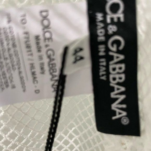 Dolce & Gabbana Mesh Tank Top Size M / US 6-8 / IT 42-44 - 8 Thumbnail