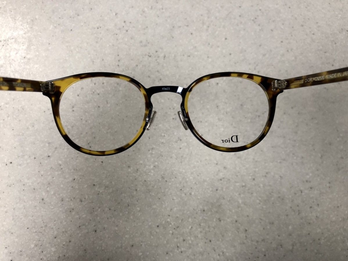 Dior DIOR * Titanium * Made in Japan! 49mm Round Optical Frames Size ONE SIZE - 14 Thumbnail