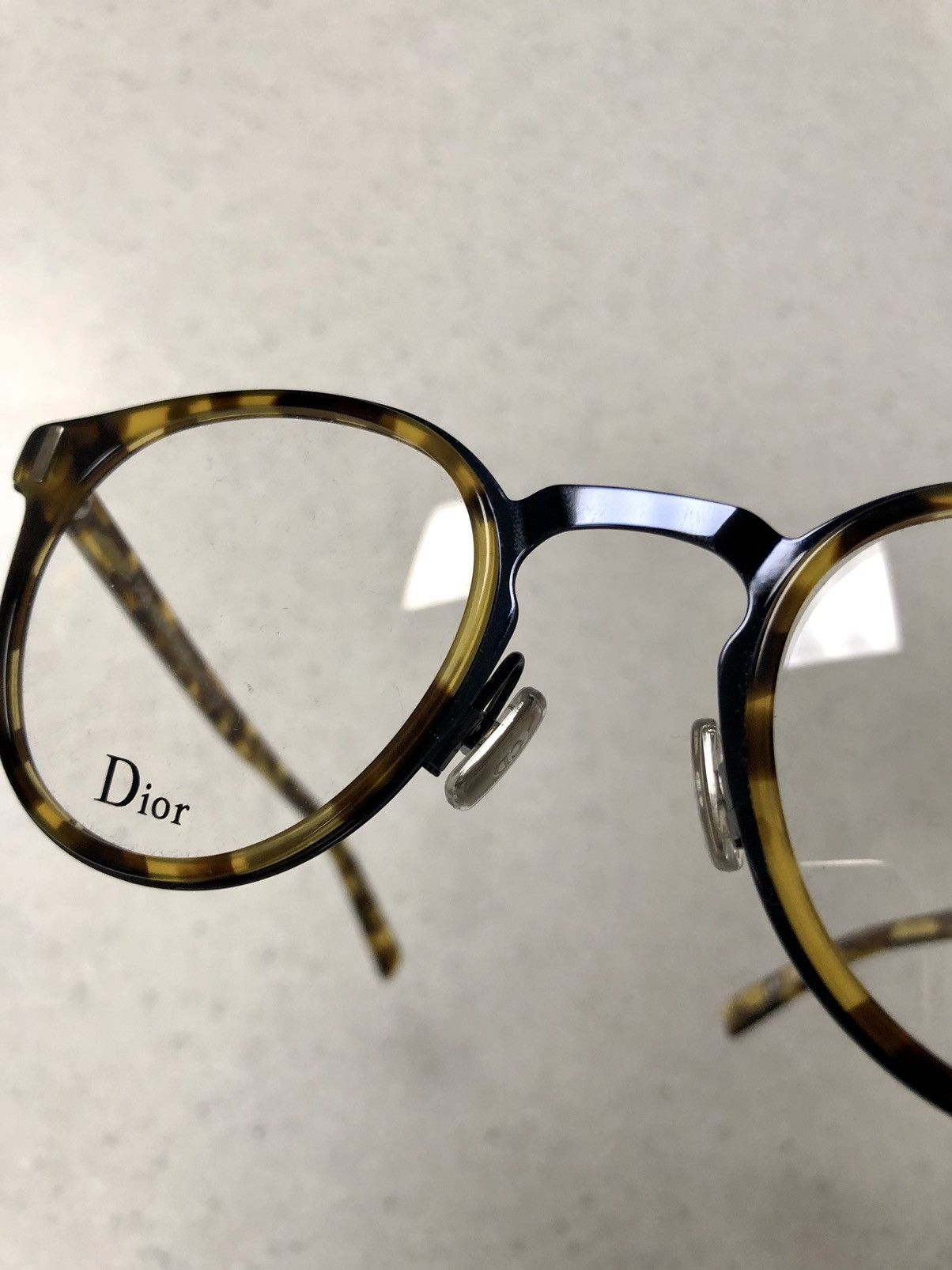 Dior DIOR * Titanium * Made in Japan! 49mm Round Optical Frames Size ONE SIZE - 16 Thumbnail
