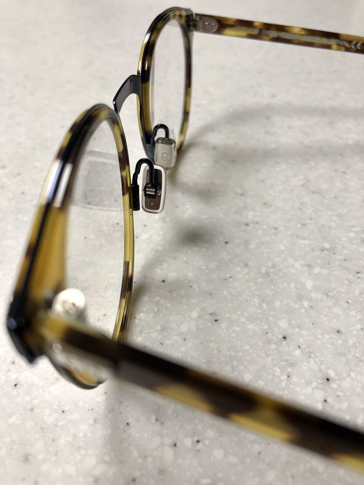 Dior DIOR * Titanium * Made in Japan! 49mm Round Optical Frames Size ONE SIZE - 10 Thumbnail