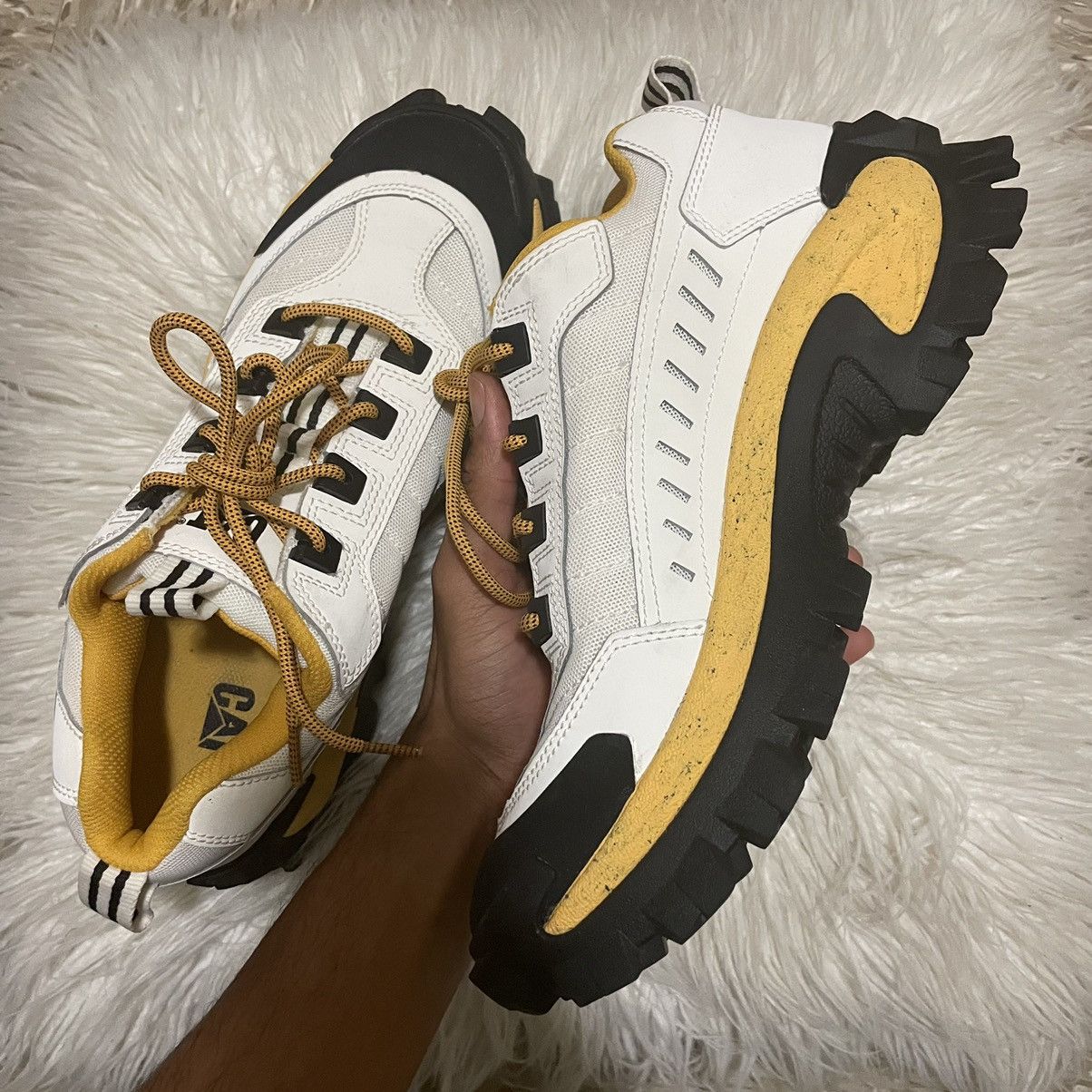 Caterpillar Intruder Damen Sneaker In Beige - EUR 38