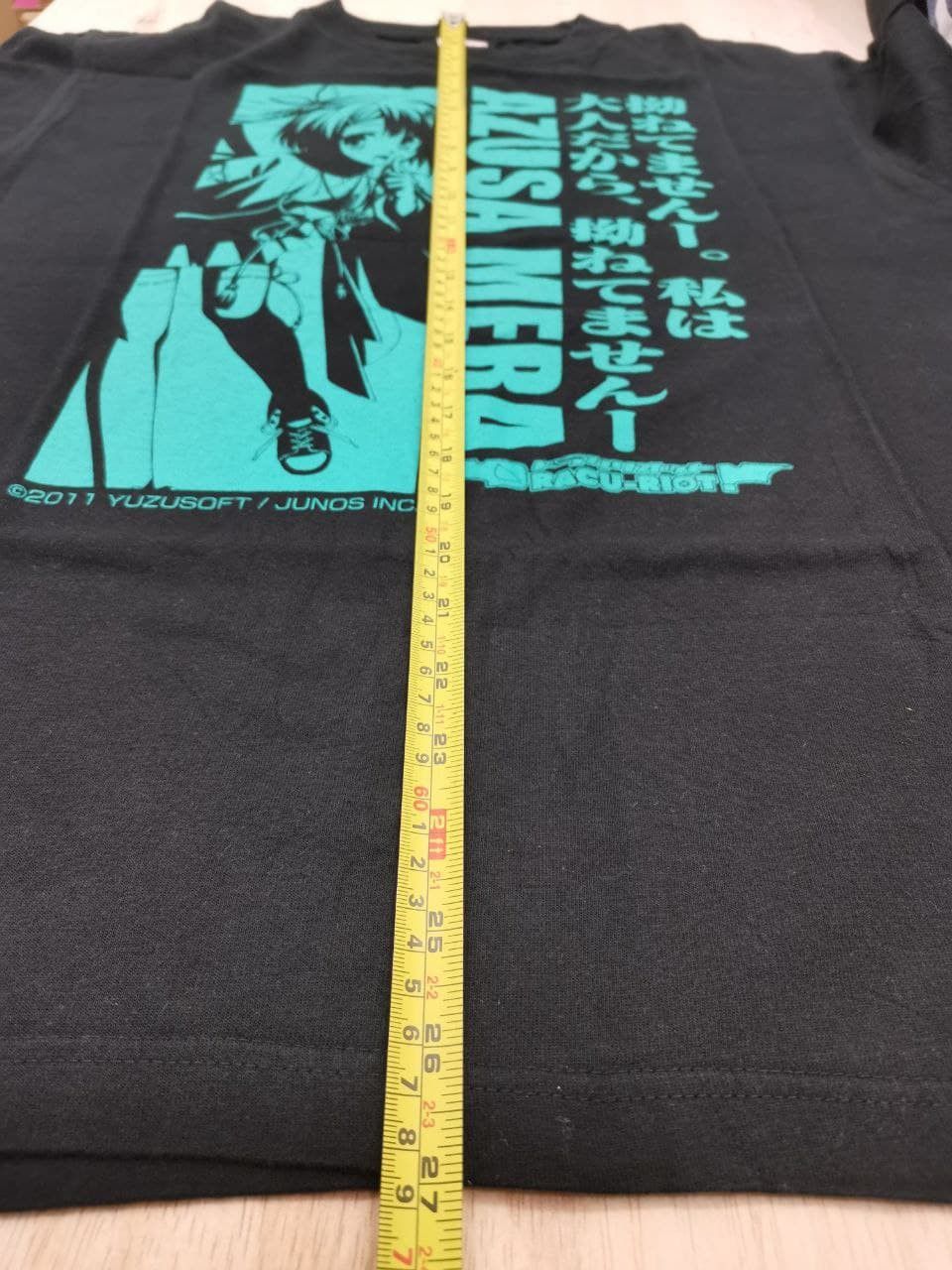 Anime × Japanese Brand × Vintage Vintage DEADSTOCK Dracu-riot Azusa Mera 2011 Anime Tshirt Size US L / EU 52-54 / 3 - 6 Thumbnail