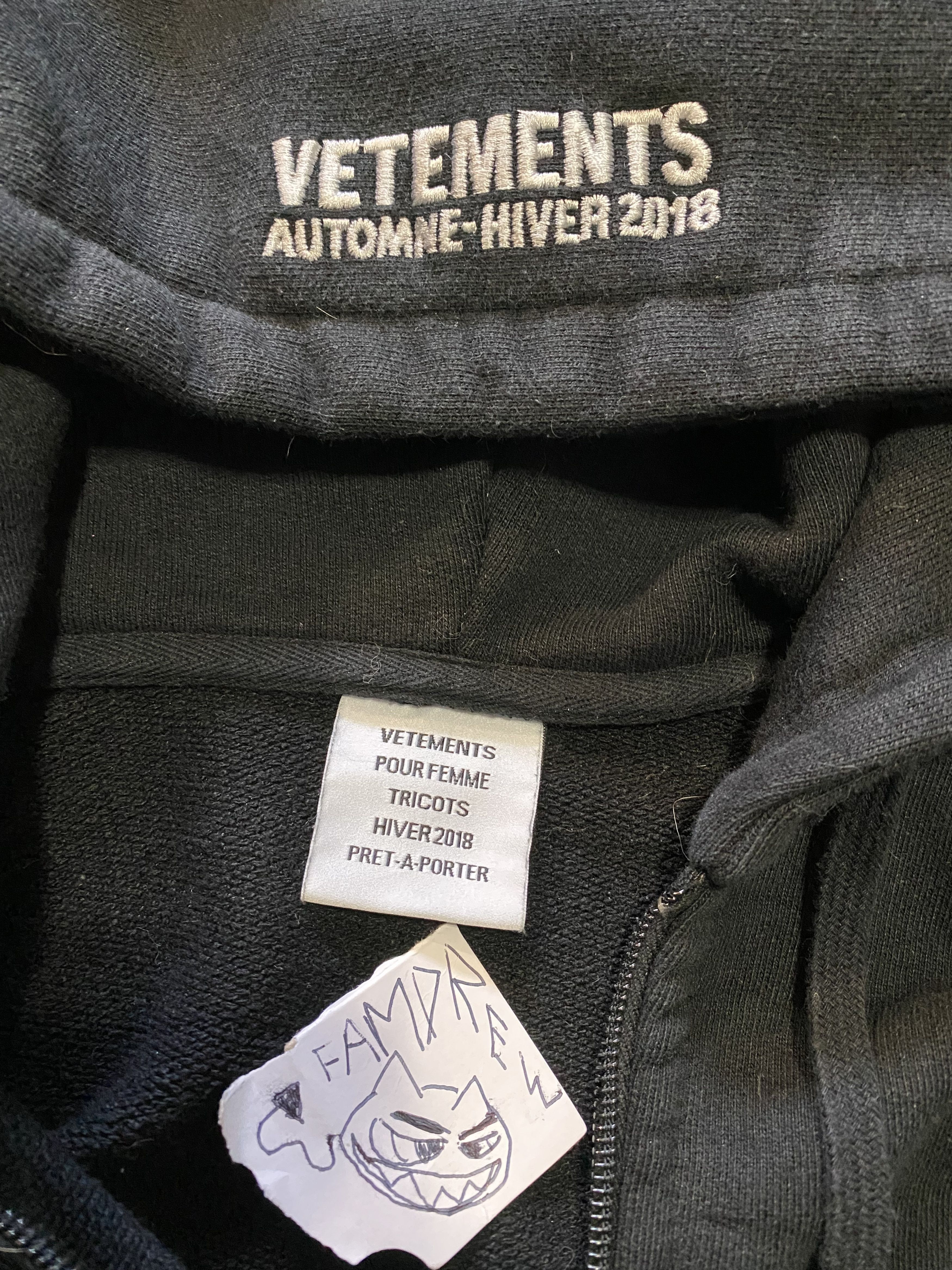 Vetements Vetements Titanic Zip-Up Hoodie Size US M / EU 48-50 / 2 - 5 Thumbnail