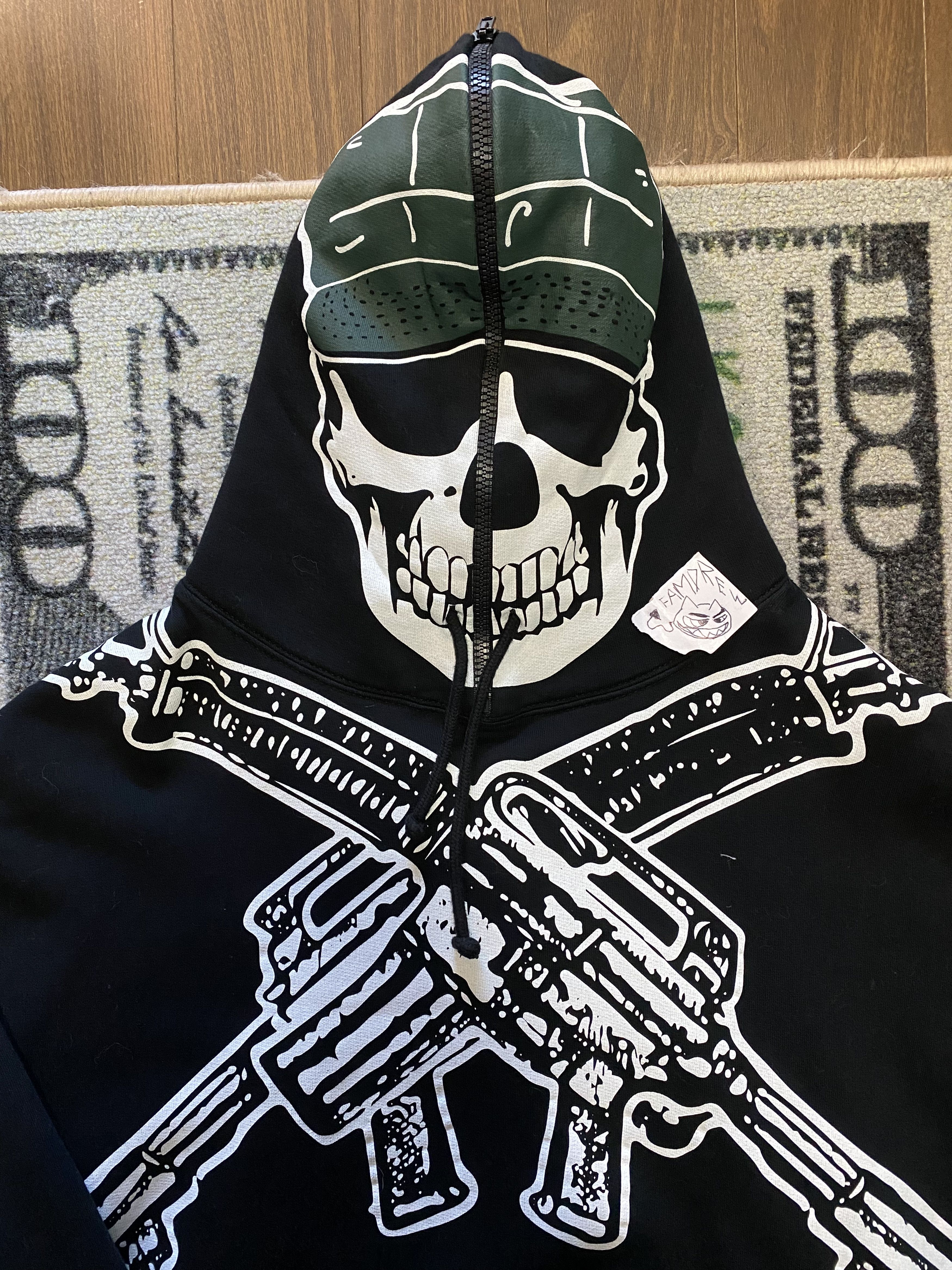 Vetements Marine Infantry Hoodie