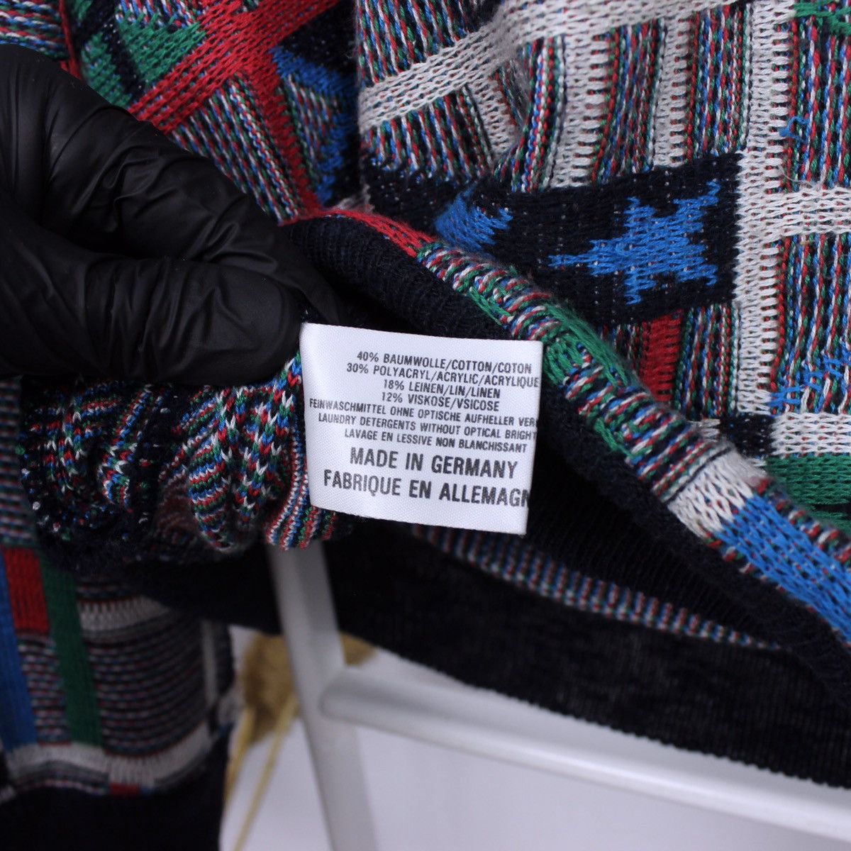 Carlo Colucci Vintage Carlo Colucci Sweater Knitted Size US L / EU 52-54 / 3 - 6 Thumbnail