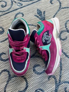 Pink Chanel Sneakers