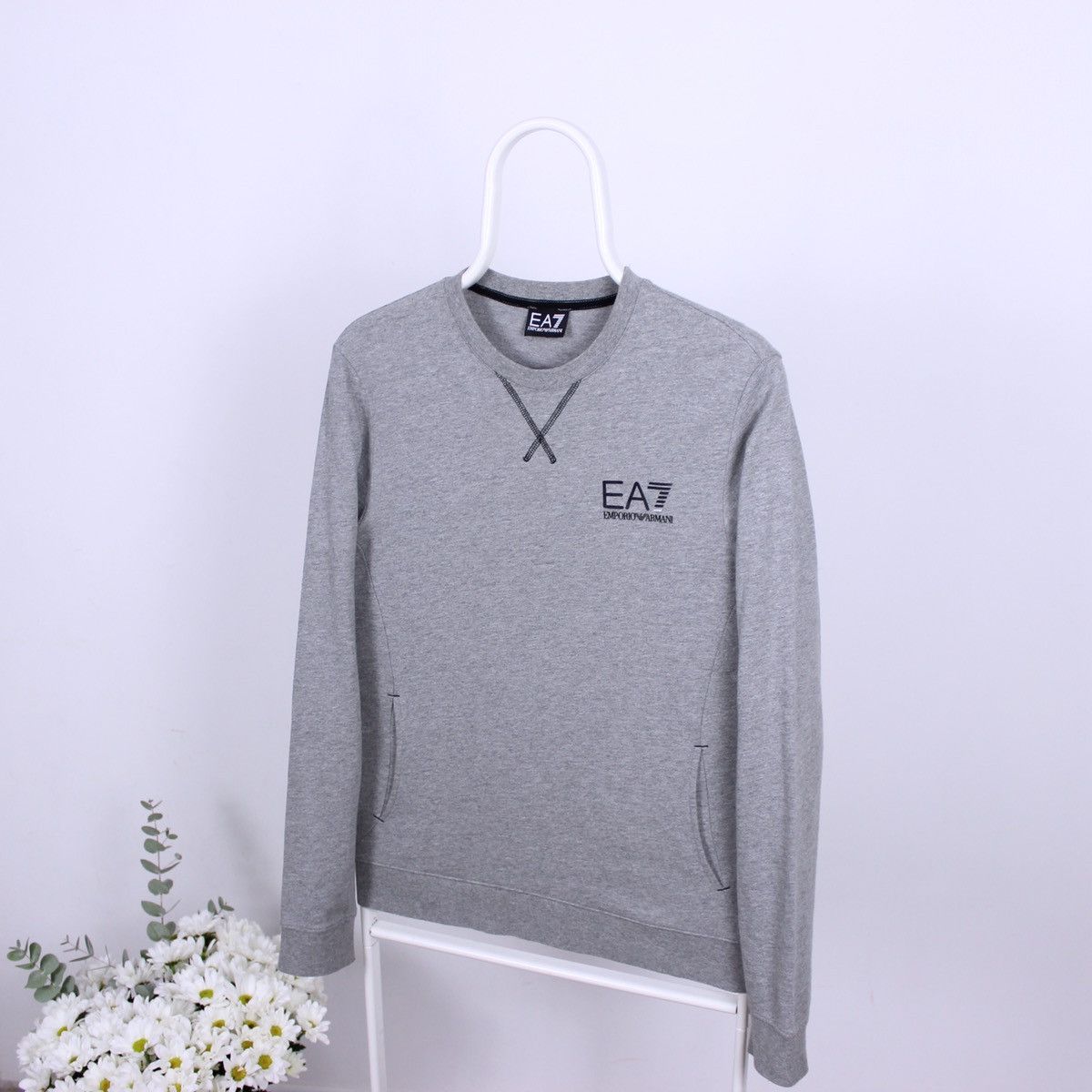 Emporio Armani Emporio Armani Long Sleeve Sweatshirt Size US S / EU 44-46 / 1 - 2 Thumbnail