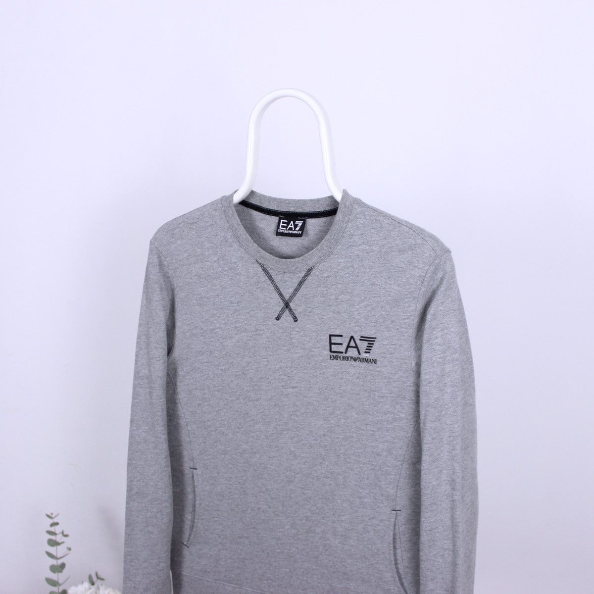 Emporio Armani Emporio Armani Long Sleeve Sweatshirt Size US S / EU 44-46 / 1 - 1 Thumbnail