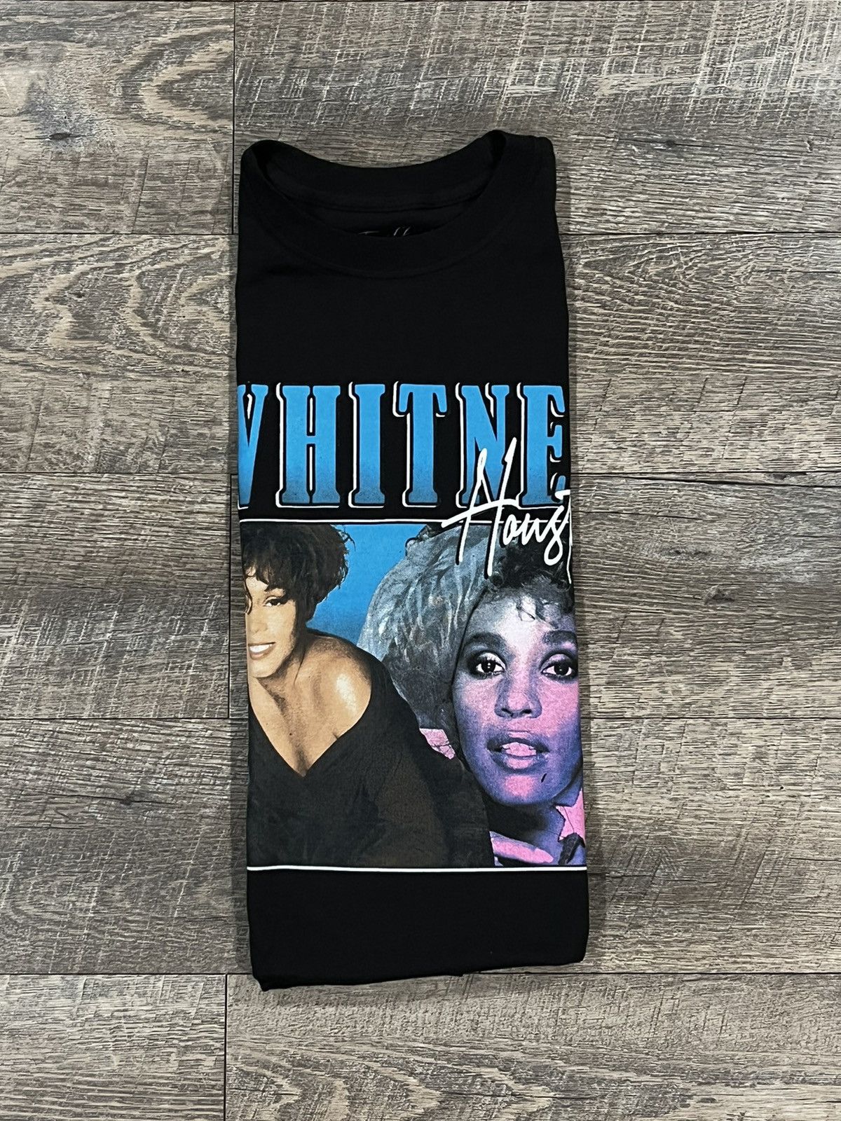 Band Tees Whitney Houston Black Tee Shirt Size Medium Size US M / EU 48-50 / 2 - 3 Thumbnail