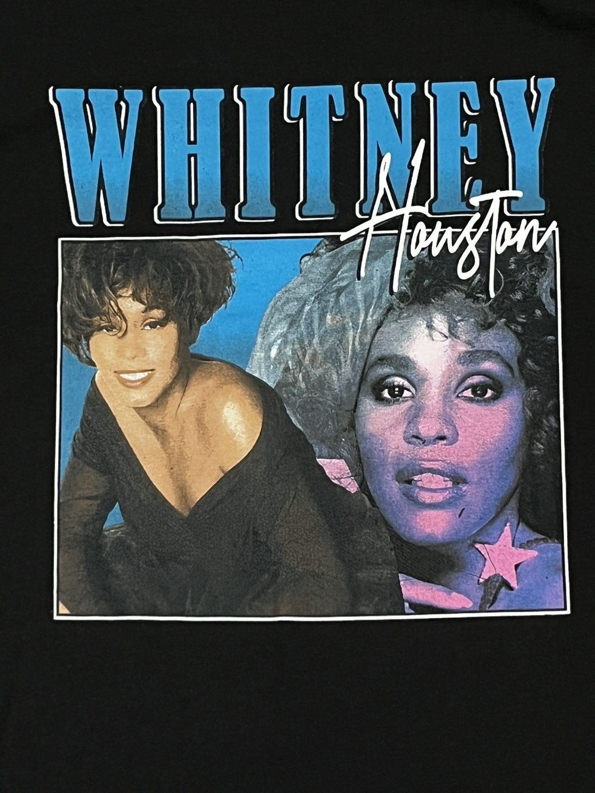 Band Tees Whitney Houston Black Tee Shirt Size Medium Size US M / EU 48-50 / 2 - 2 Thumbnail