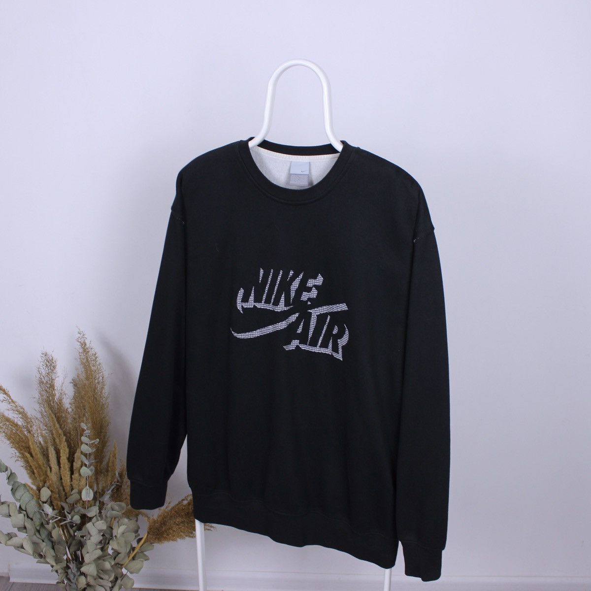Nike Vintage Nike Air Sweatshirt Big Logo Size US XL / EU 56 / 4 - 2 Thumbnail