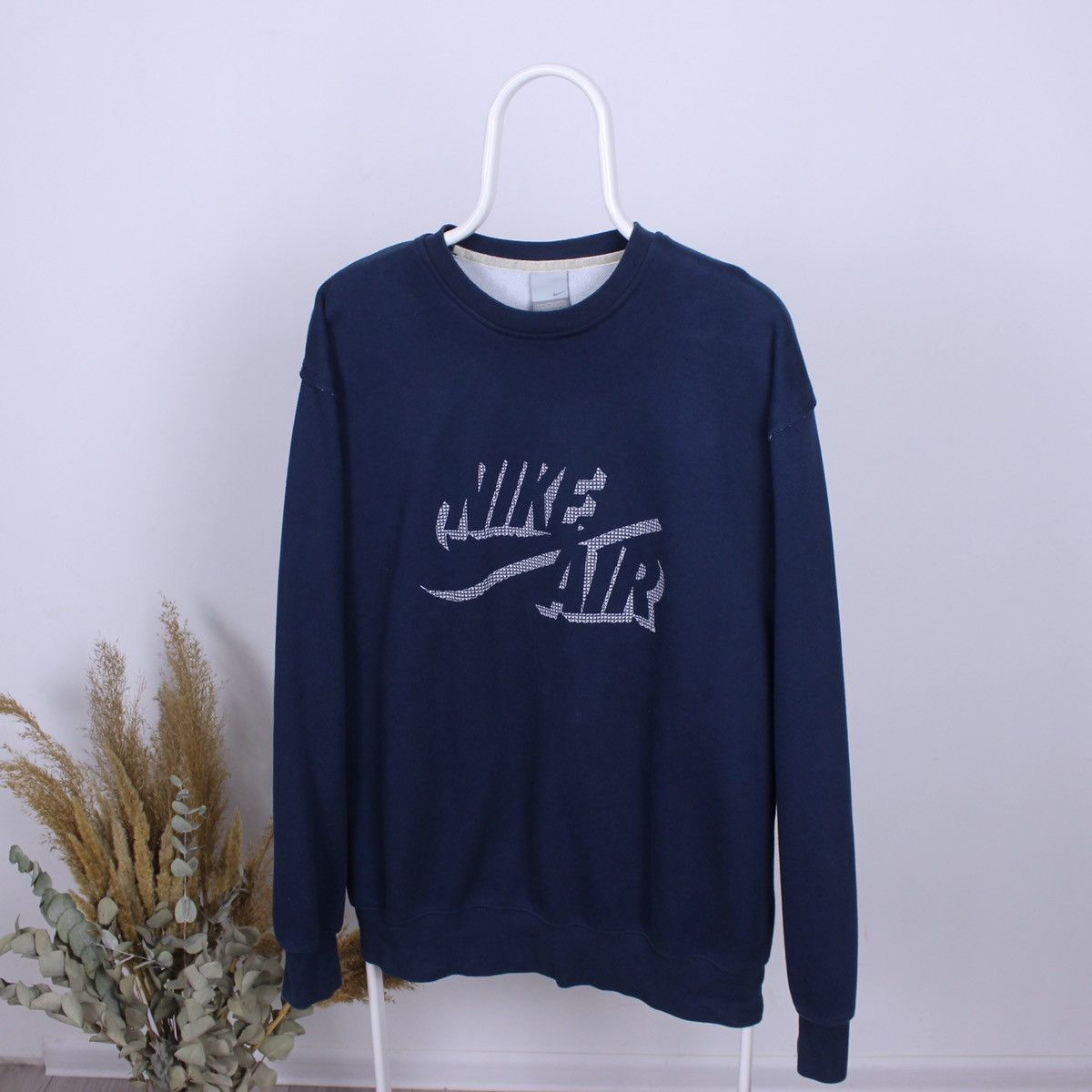Nike Vintage Nike Air Sweatshirt Big Logo Size US XL / EU 56 / 4 - 2 Thumbnail