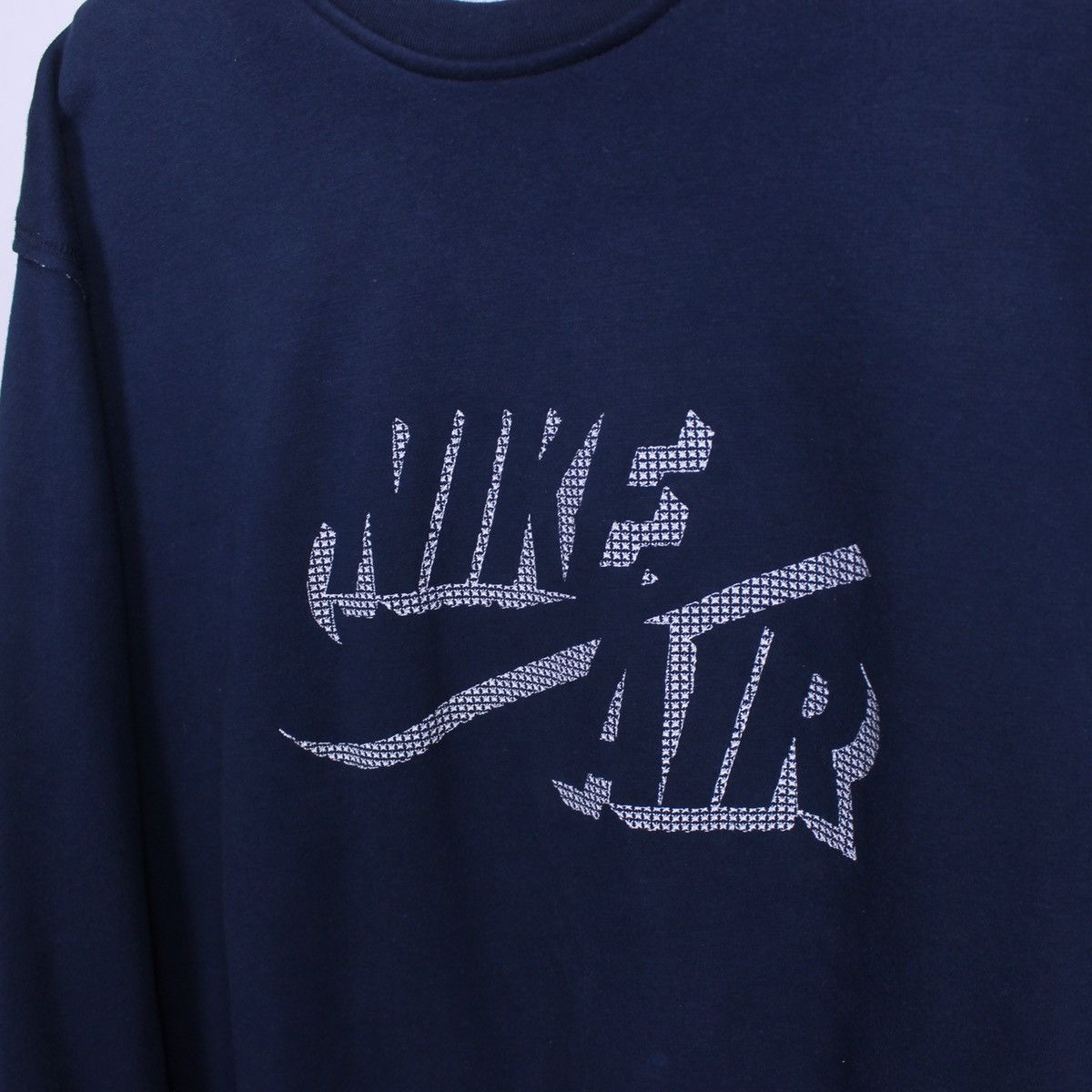 Nike Vintage Nike Air Sweatshirt Big Logo Size US XL / EU 56 / 4 - 4 Thumbnail