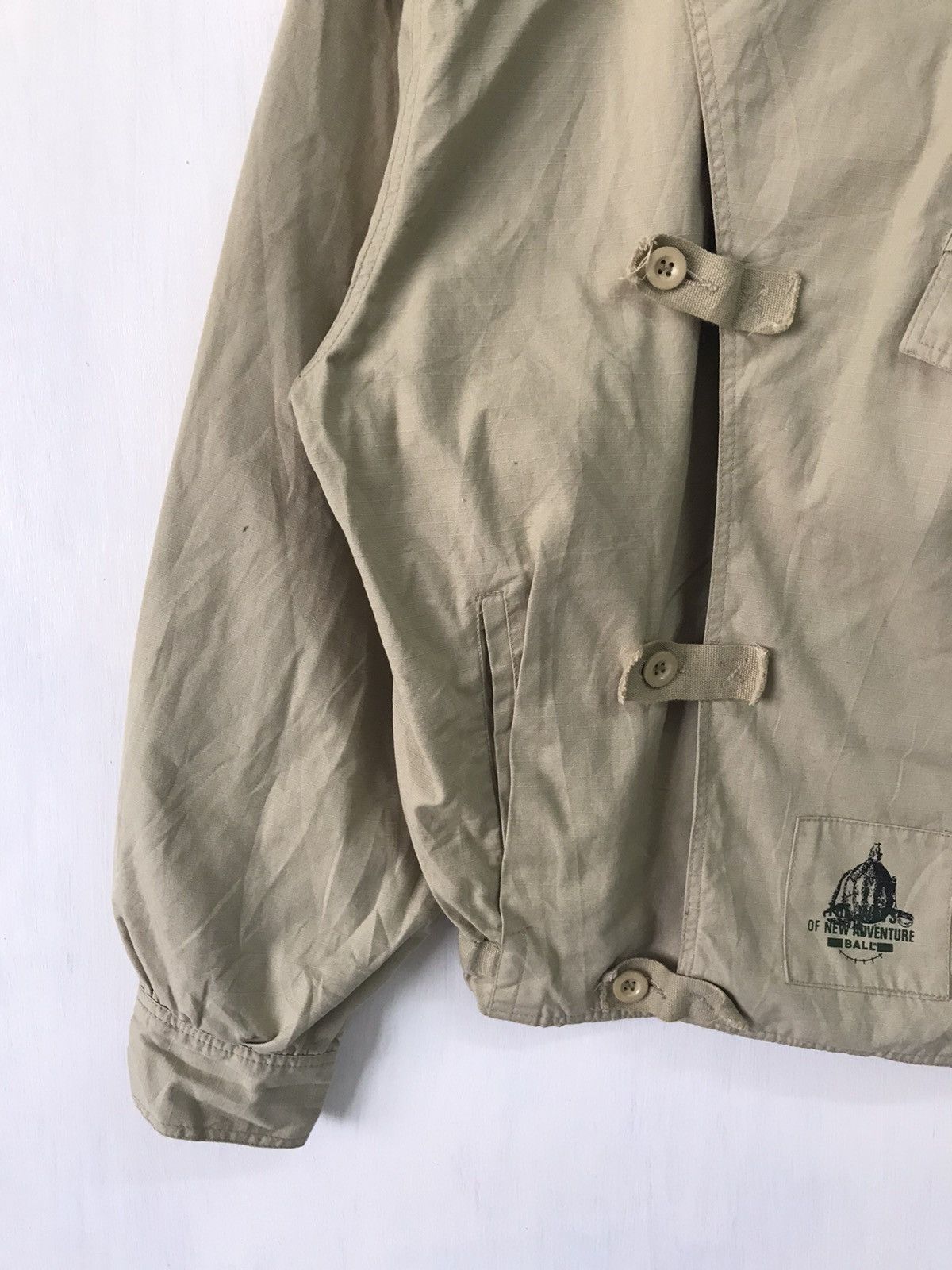 Japanese Brand 💥Steals Asymmetrical BALL Side Button Jacket Military Style Size US S / EU 44-46 / 1 - 3 Thumbnail