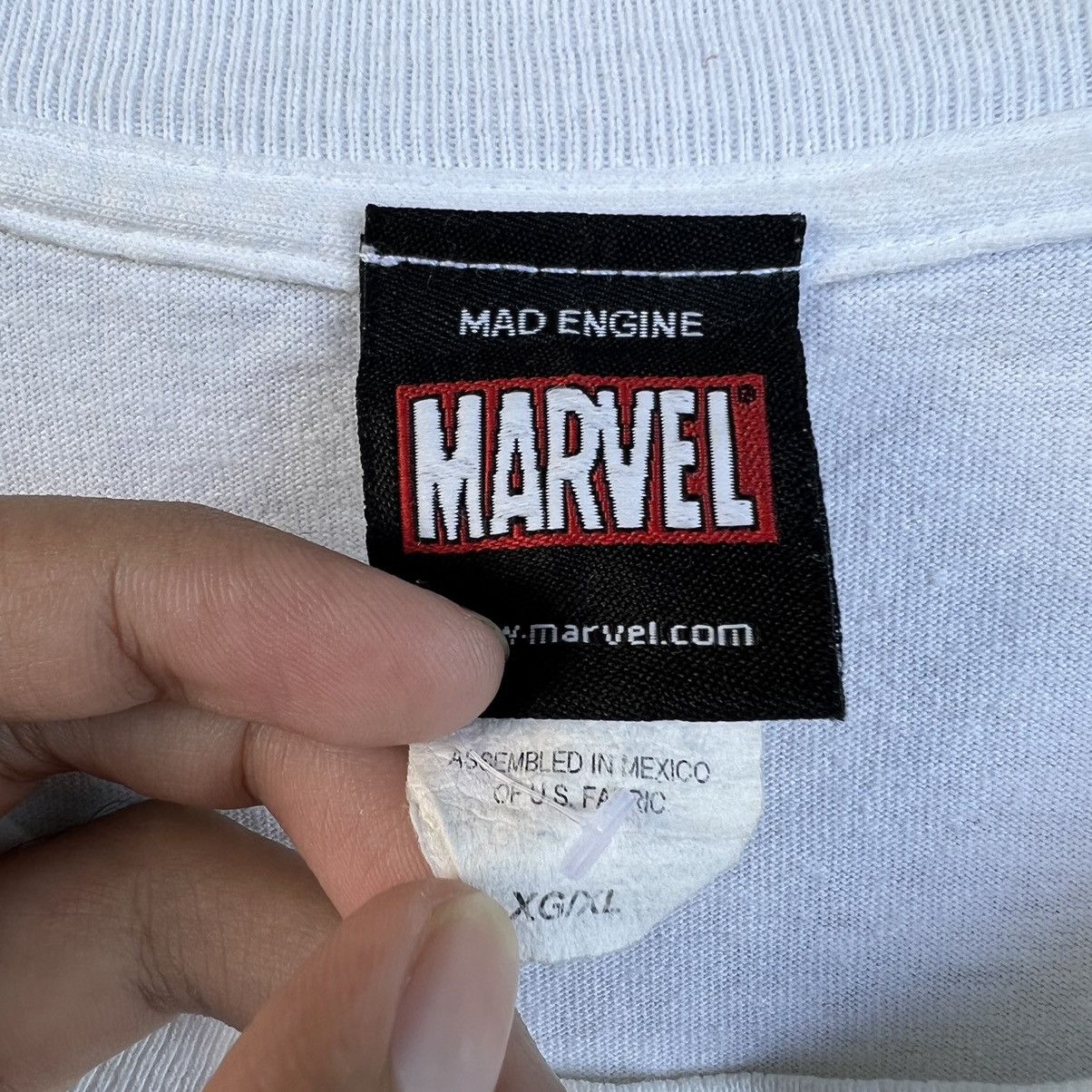 Mad Engine × Marvel Comics × Vintage Vintage Marvel Characters Big Print Tee Size US XL / EU 56 / 4 - 3 Thumbnail