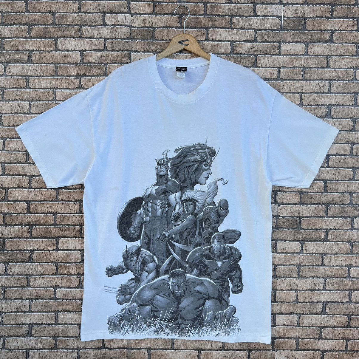 Mad Engine × Marvel Comics × Vintage Vintage Marvel Characters Big Print Tee Size US XL / EU 56 / 4 - 1 Thumbnail