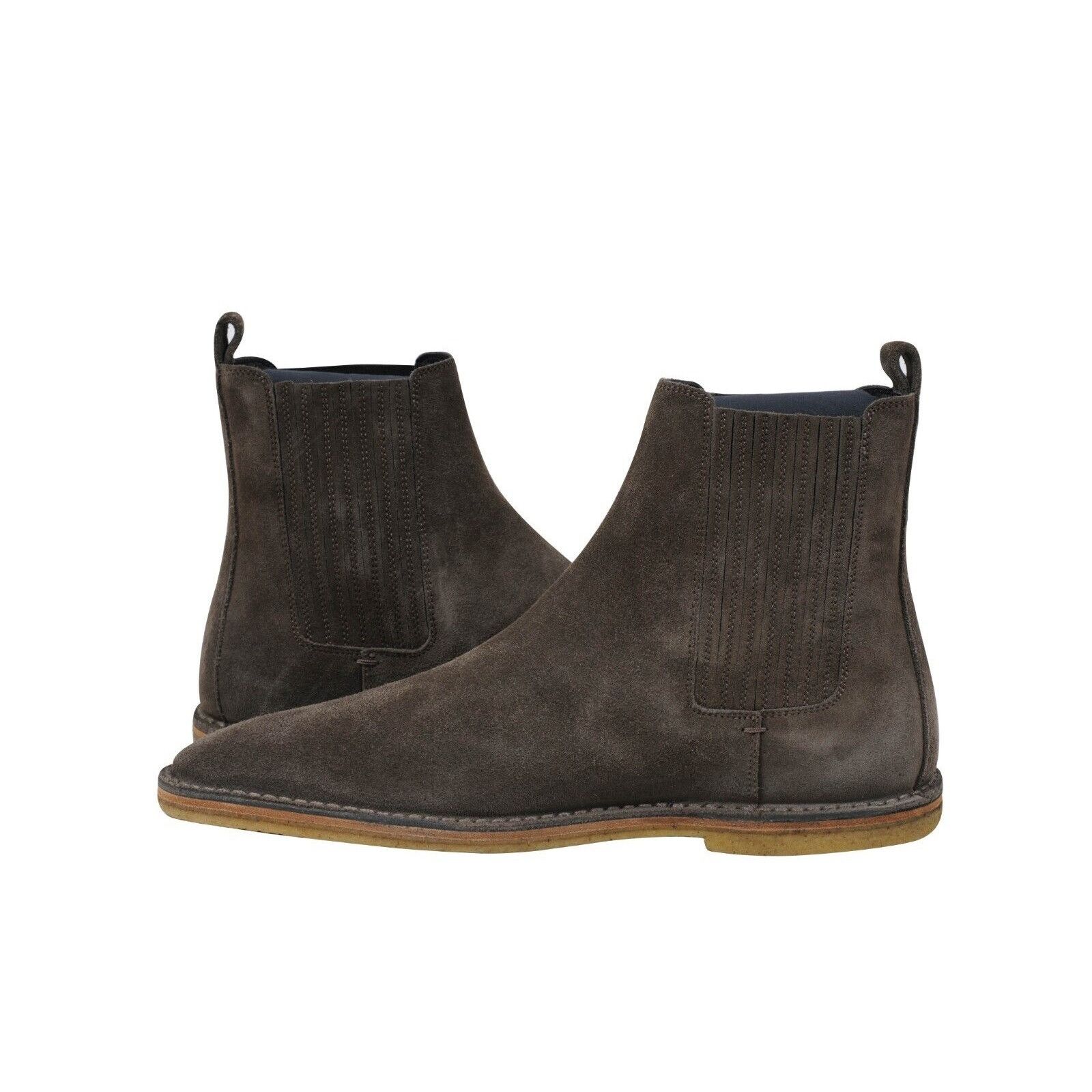 Saint Laurent Paris Brown Suede Nino Crepe Sole Chelsea Boots Size US 6 / EU 39 - 4 Thumbnail
