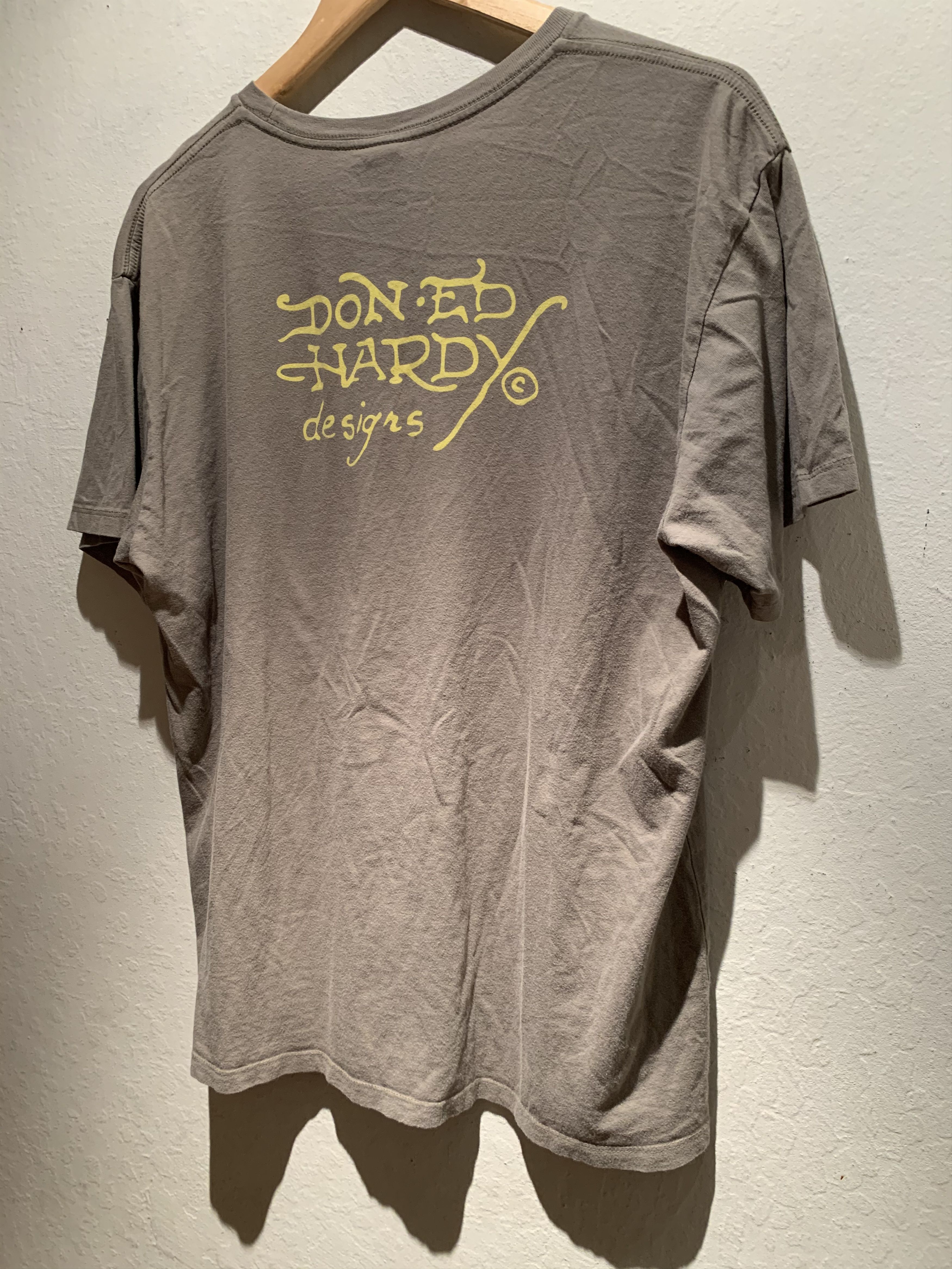 Ed Hardy *RARE* Vintage Ed Hardy Christian Audigier Faith T-Shirt XL Size US XL / EU 56 / 4 - 3 Thumbnail