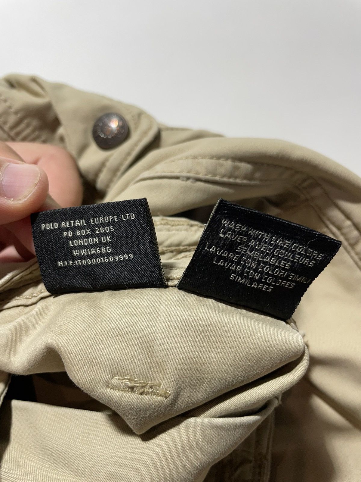 Polo Ralph Lauren Vintage Polo Jeans Company Ralph Lauren 3/4 Cargo Pants Size US 34 / EU 50 - 14 Thumbnail