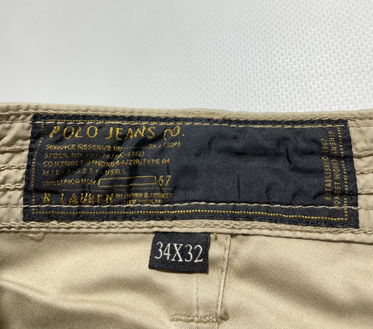 Polo Ralph Lauren Vintage Polo Jeans Company Ralph Lauren 3/4 Cargo Pants Size US 34 / EU 50 - 12 Thumbnail