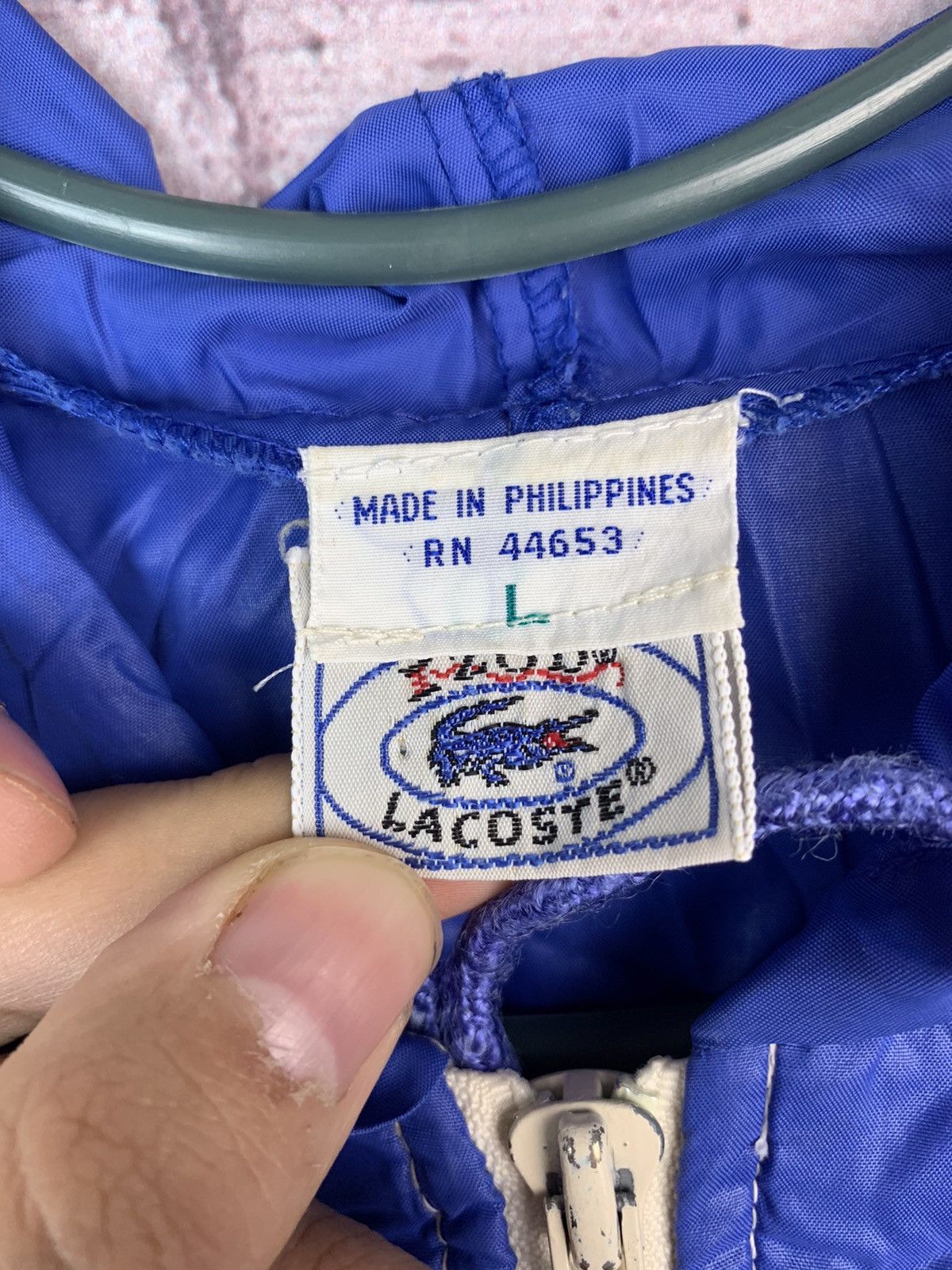 Lacoste × Vintage Vintage Lacoste Light Jacket Size US L / EU 52-54 / 3 - 5 Thumbnail