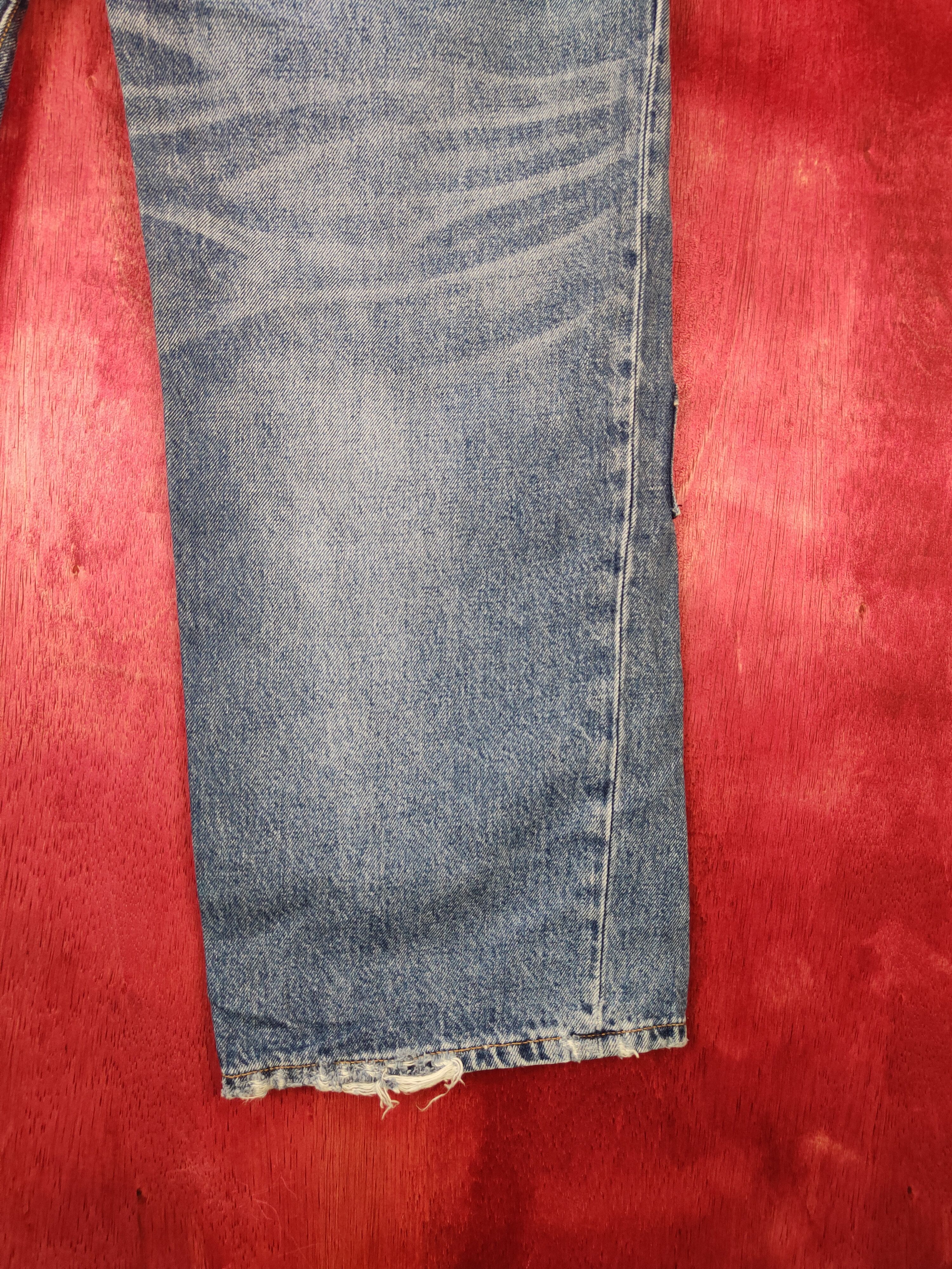 Japanese Brand Universal Blue patchwork denim Jeans #4944 Size US 28 / EU 44 - 11 Thumbnail