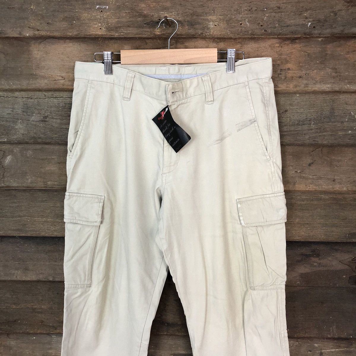 Japanese Brand × Uniqlo Uniqlo Brown multipocket tactical Cargo Pants #4640 Size US 33 - 2 Thumbnail