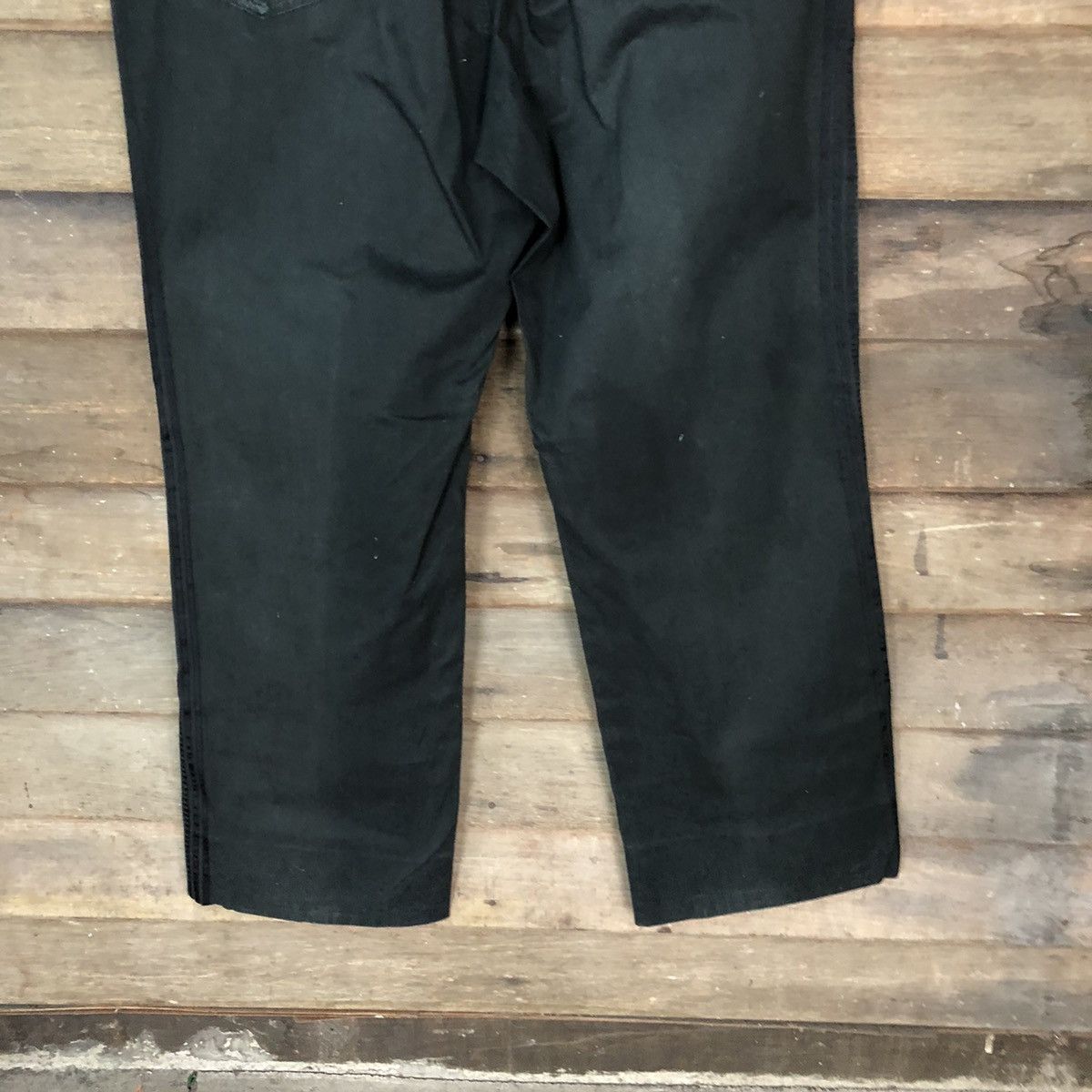 Adidas × Vintage Adidas Black Pants #4642 Size US 36 / EU 52 - 12 Thumbnail