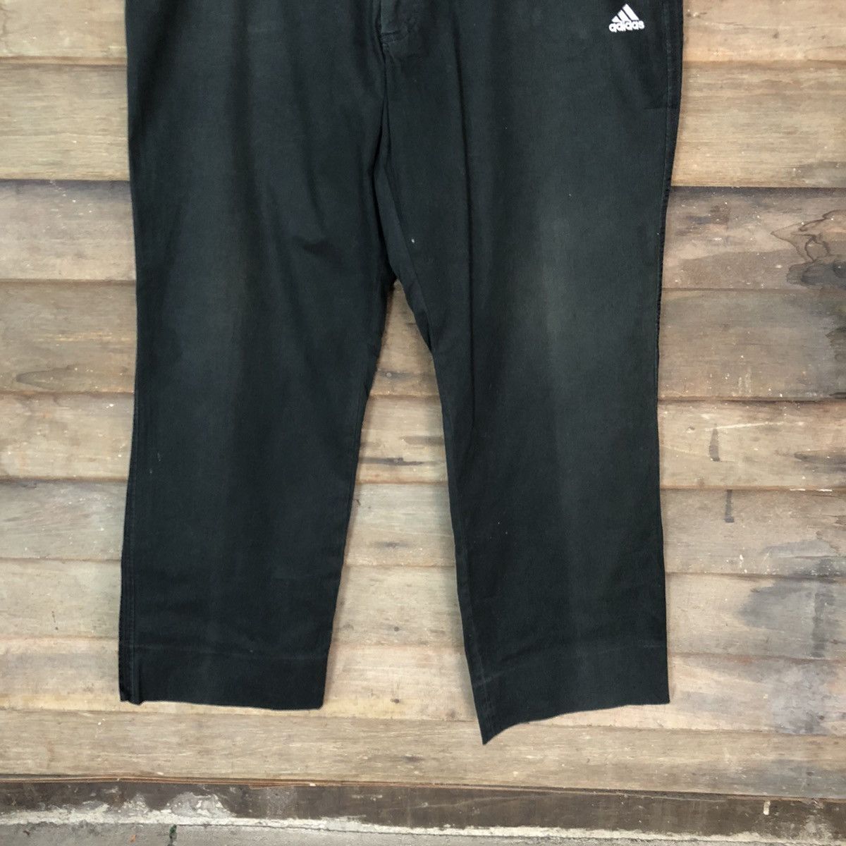 Adidas × Vintage Adidas Black Pants #4642 Size US 36 / EU 52 - 3 Thumbnail