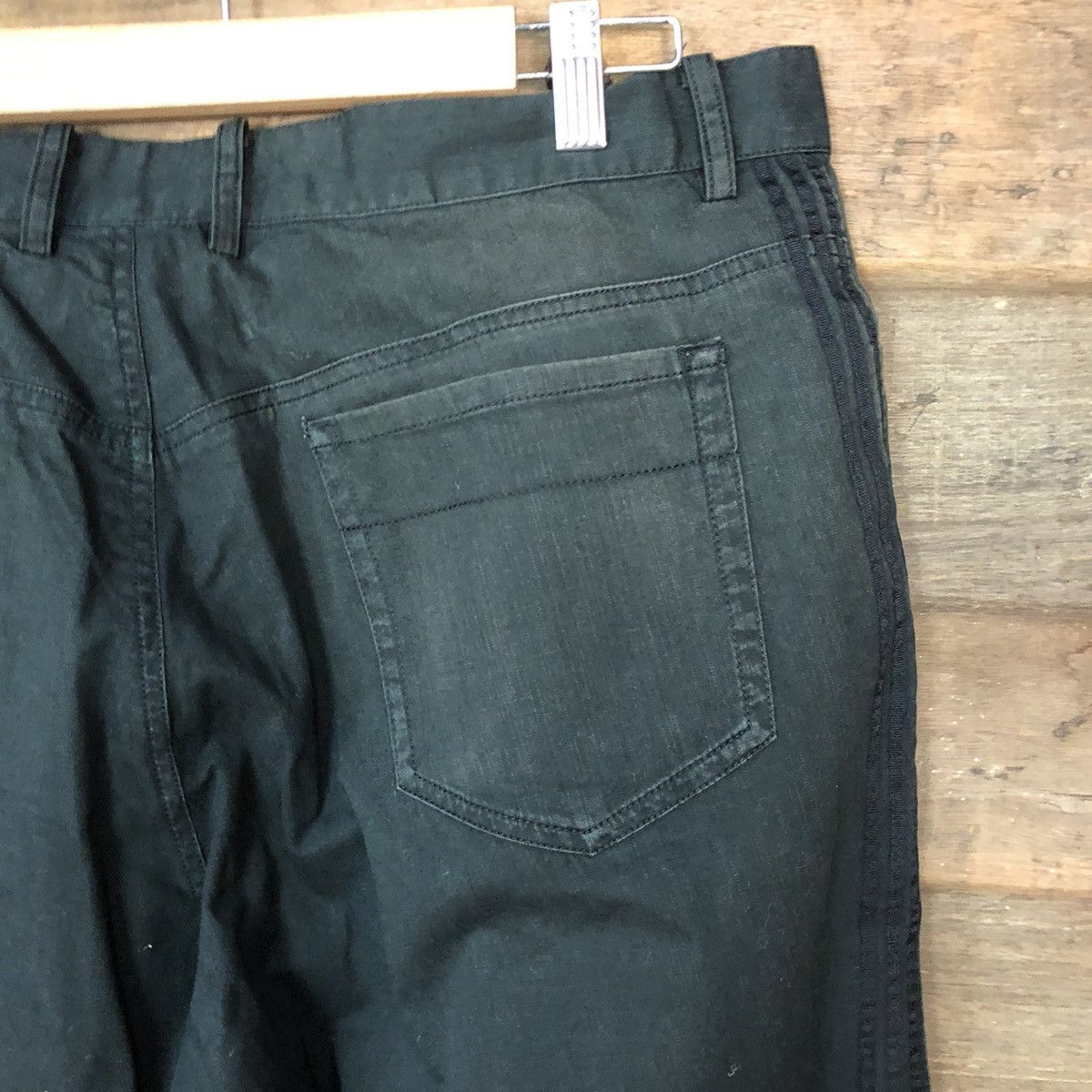 Adidas × Vintage Adidas Black Pants #4642 Size US 36 / EU 52 - 14 Thumbnail