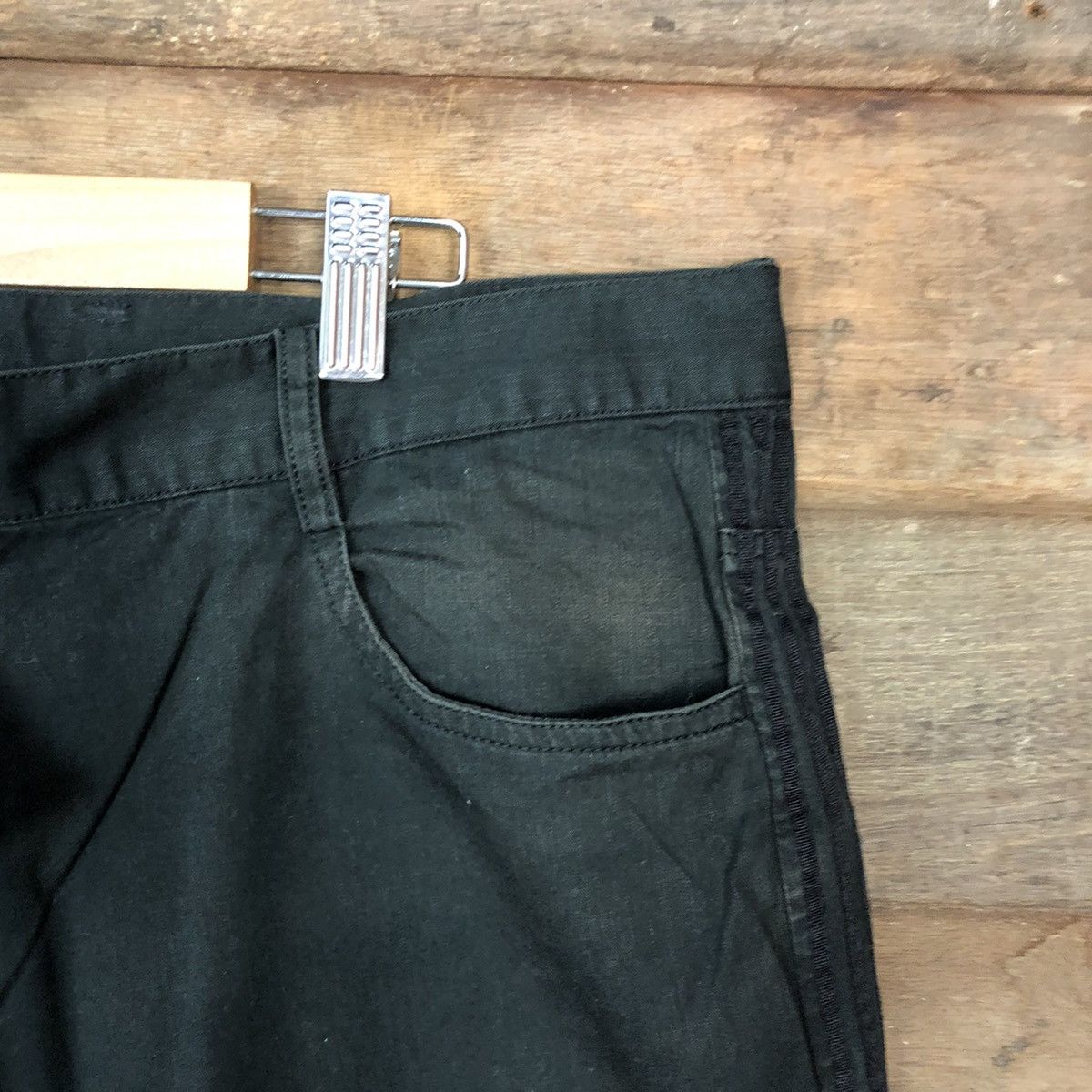 Adidas × Vintage Adidas Black Pants #4642 Size US 36 / EU 52 - 5 Thumbnail